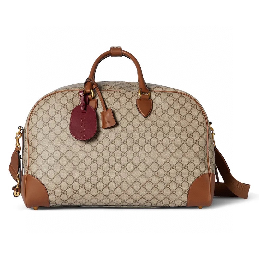 Gucci GG Emblem Travel Duffle