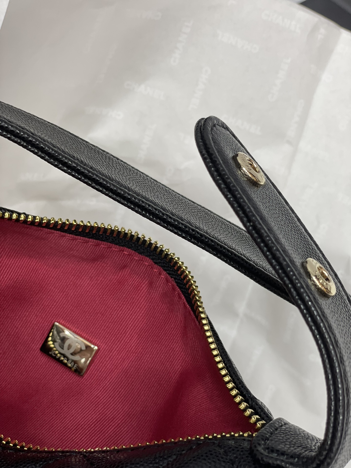 CHANEL-25C hobo small lunch box bag