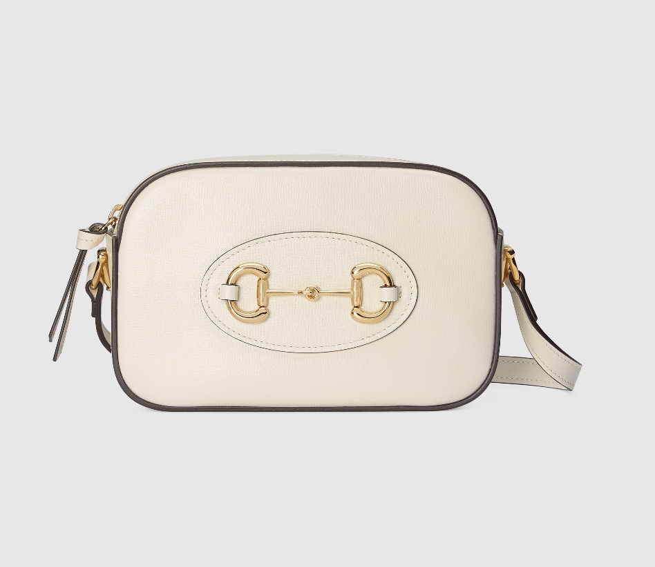 GUCCI HORSEBIT 1955 SMALL SHOULDER BAG-White-760196
