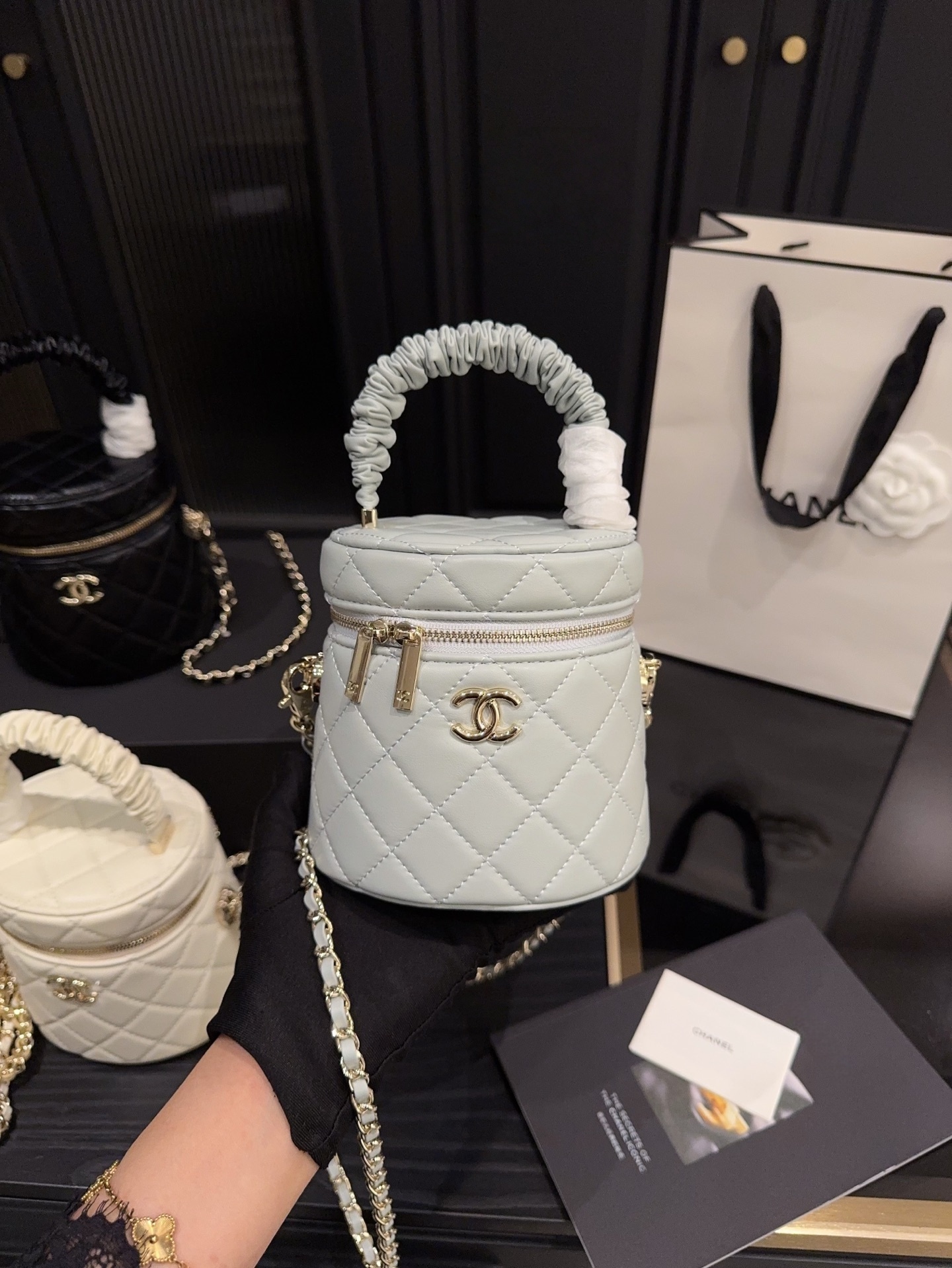 CHANEL Bucket Cosmetic Bag