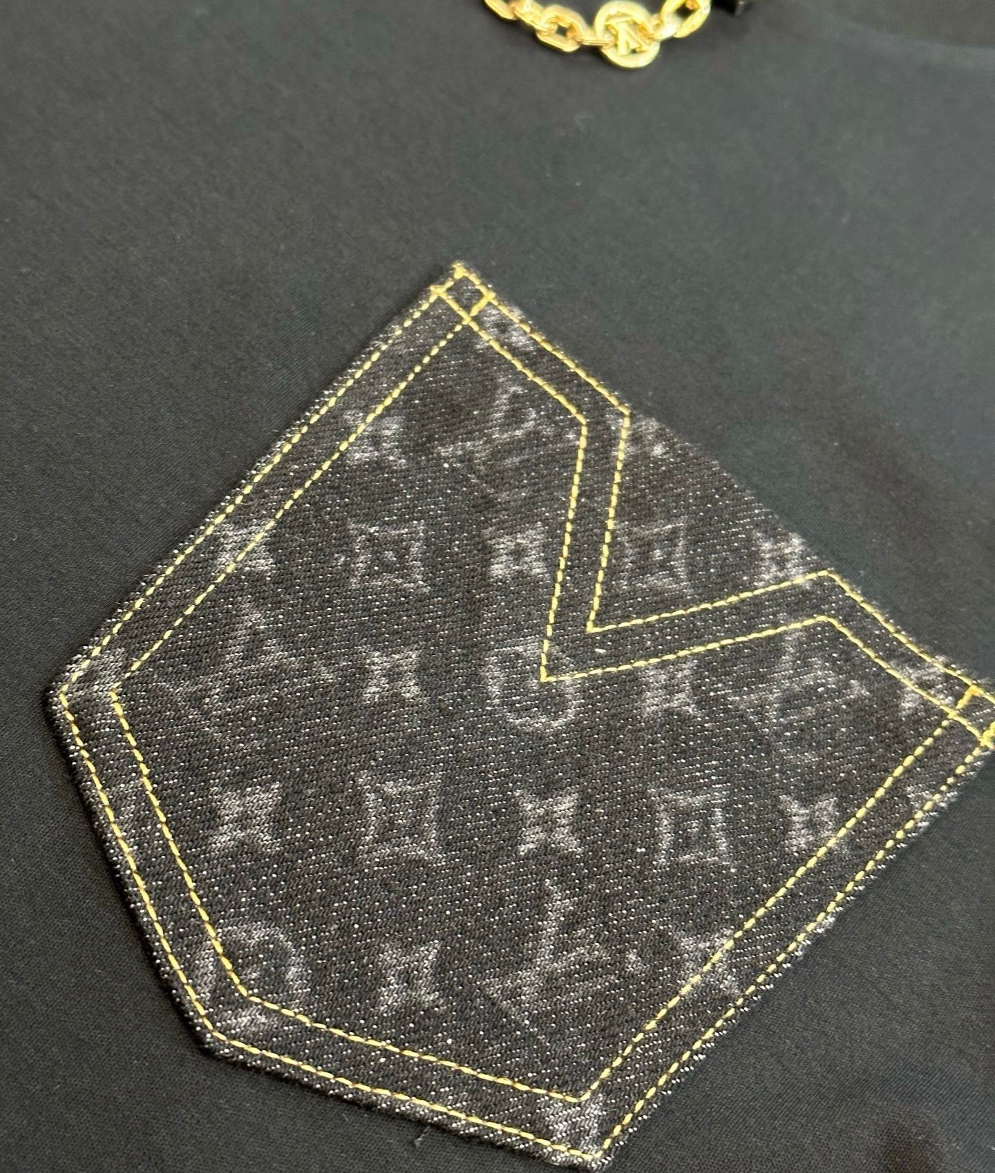 Louis Vuitton Denim Pocket Chain T-Shirt