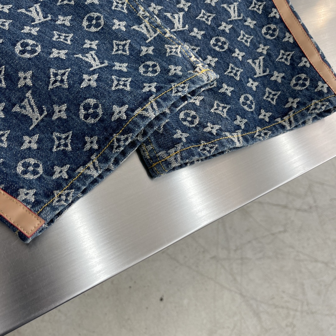 LV denim jeans