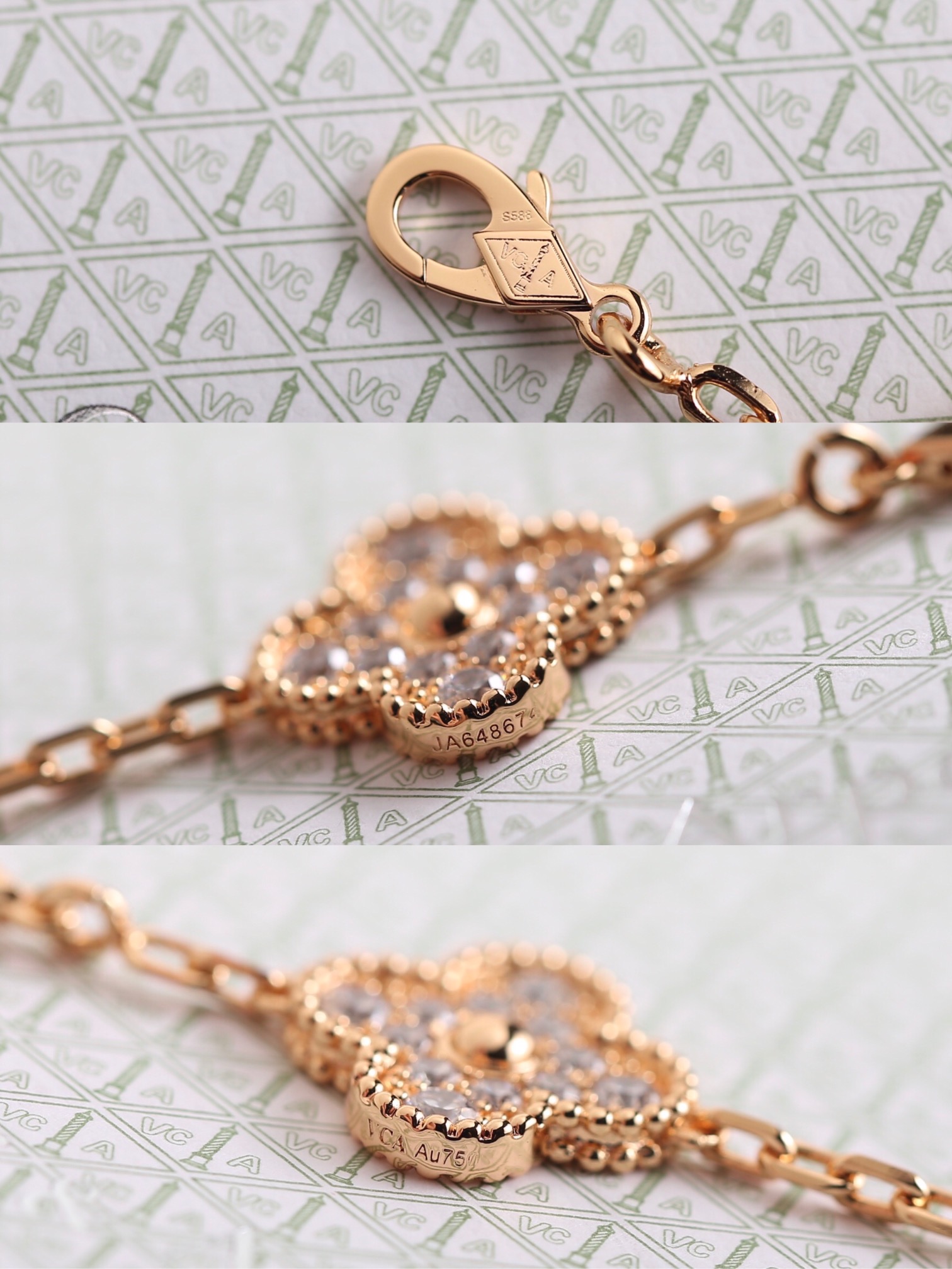 Van Cleef & Arpels diamond bracelet