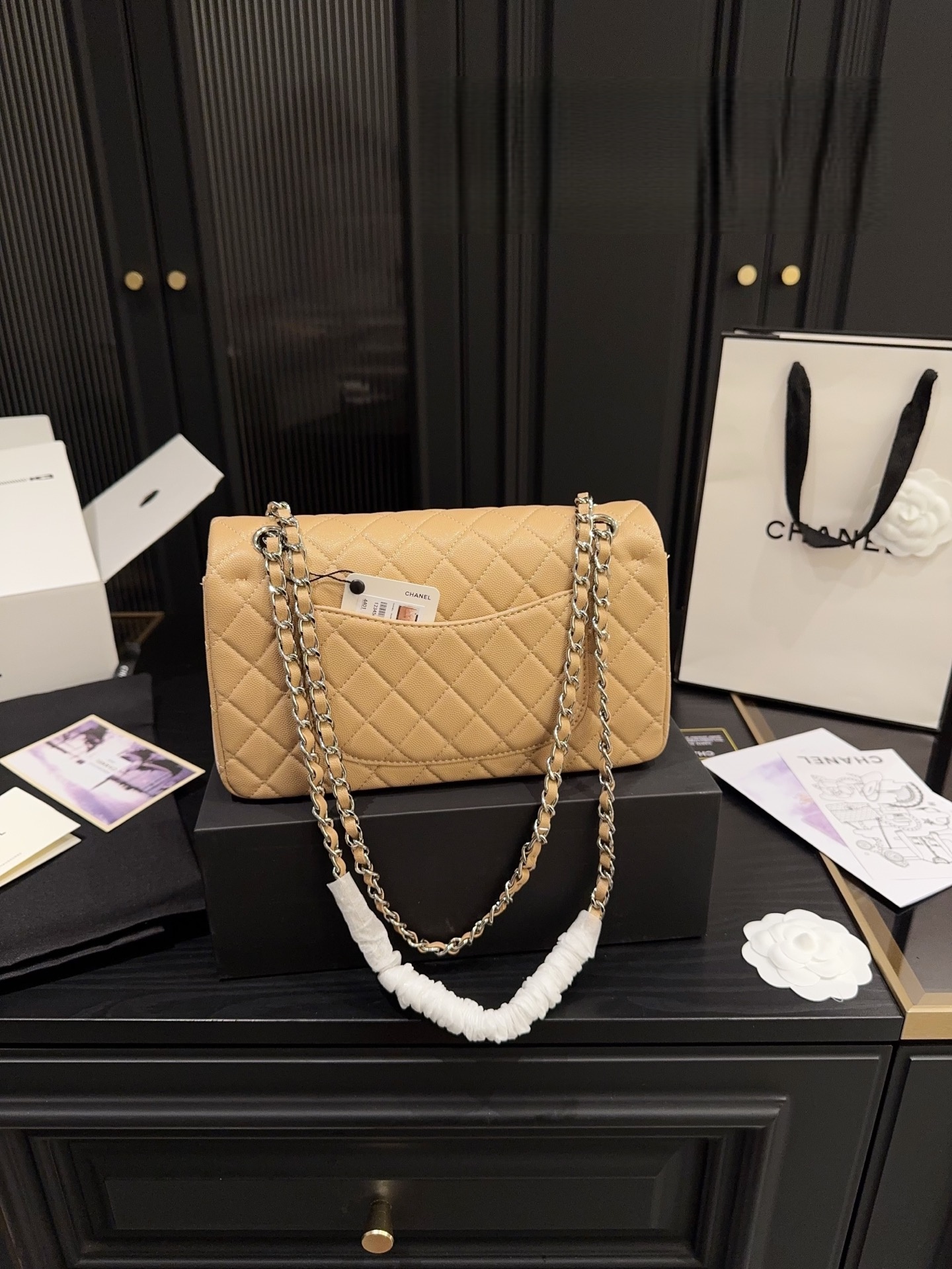 Chanel Classic Flap Bag-Caramel