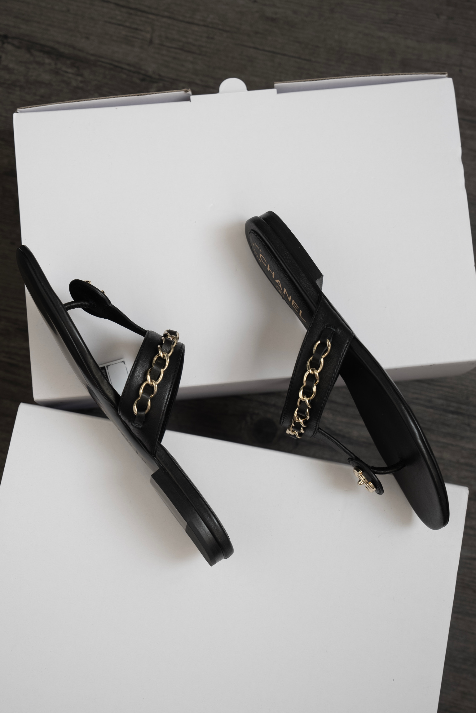 Chanel New Thong Sandals