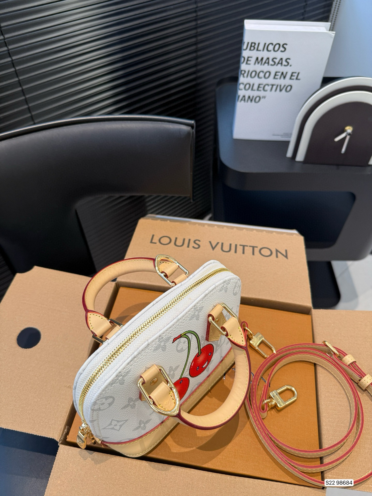 LV Mini Cherry Alma Bag