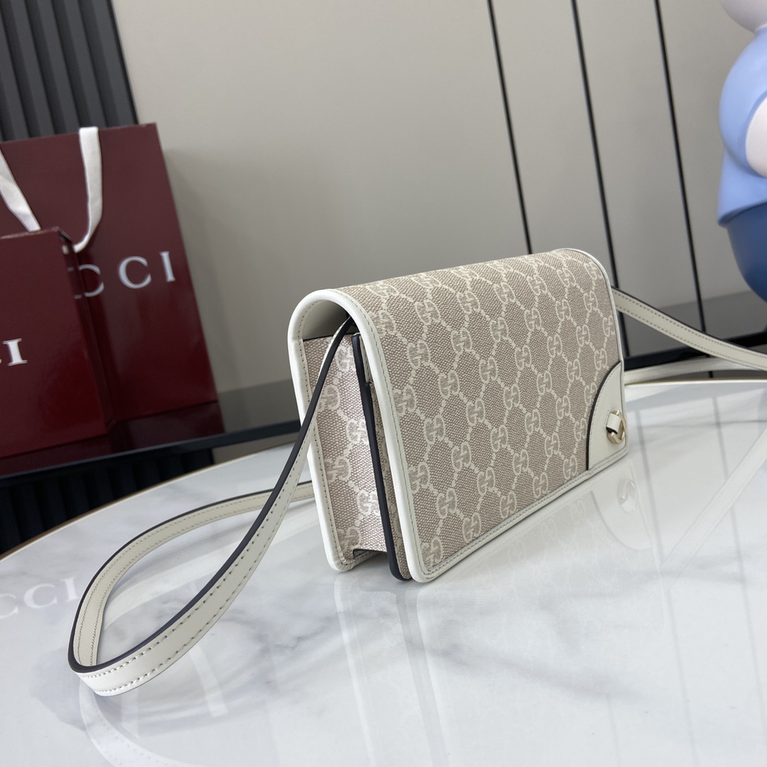 Gucci GG Emblem Shoulder Bag