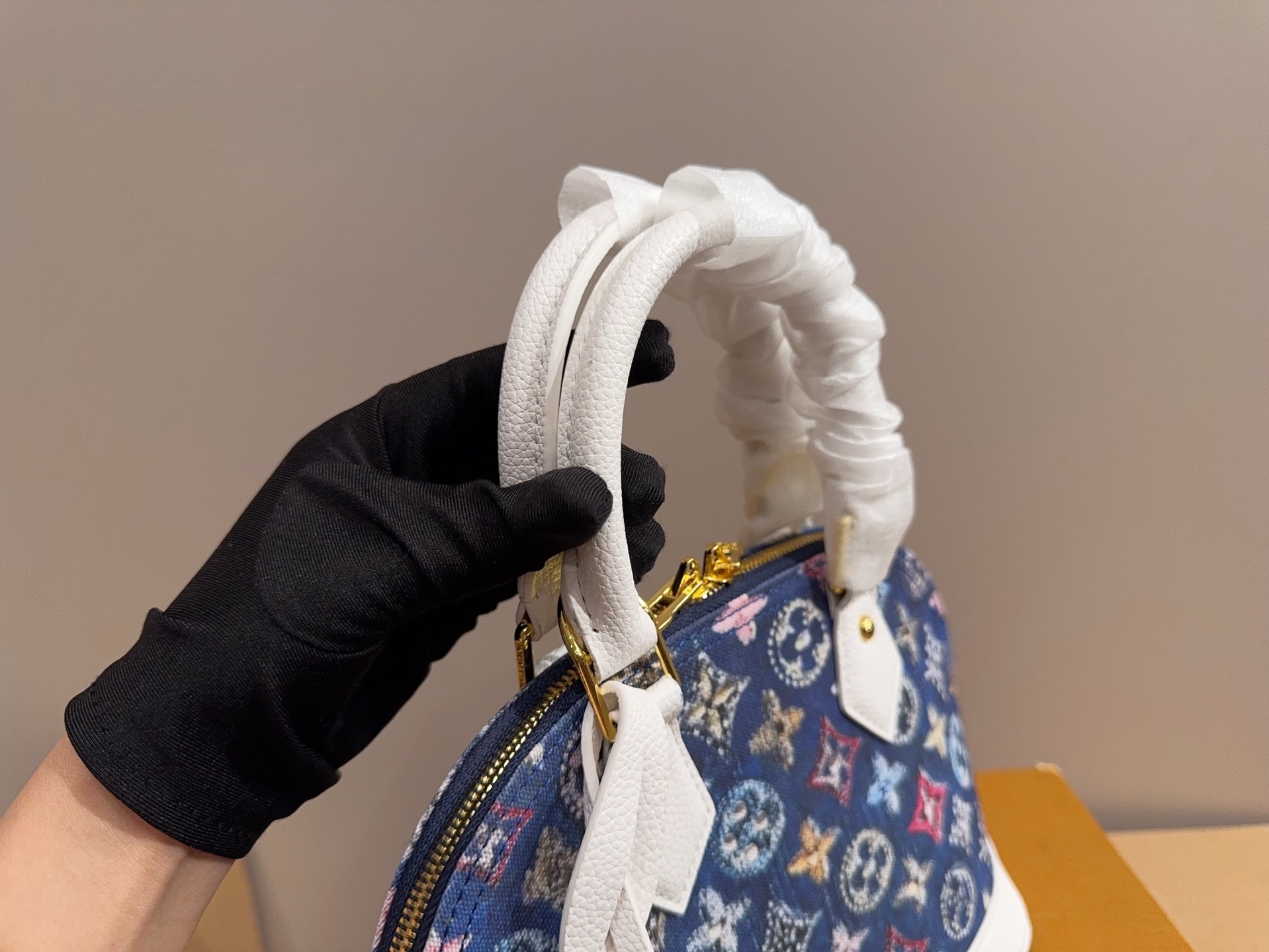 Louis Vuitton Alma-Style Shell Bag