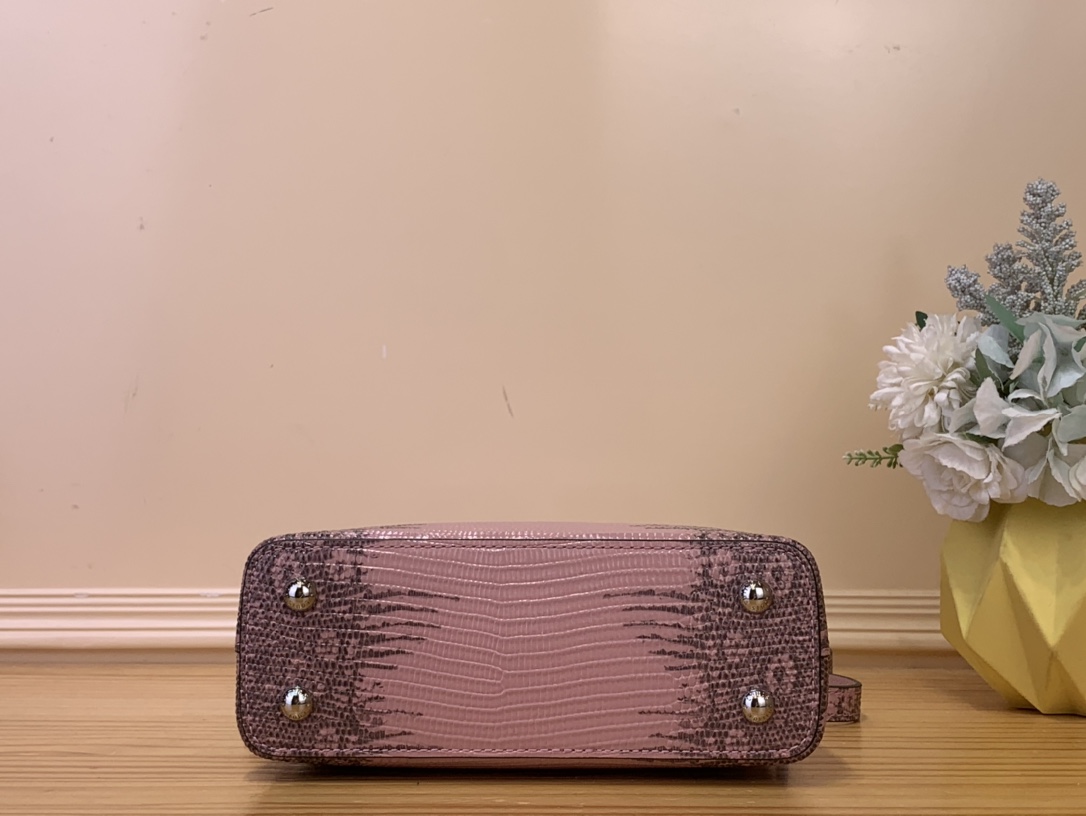 LV - Capucines Mini Handbag – N48865 Pink / Gradient