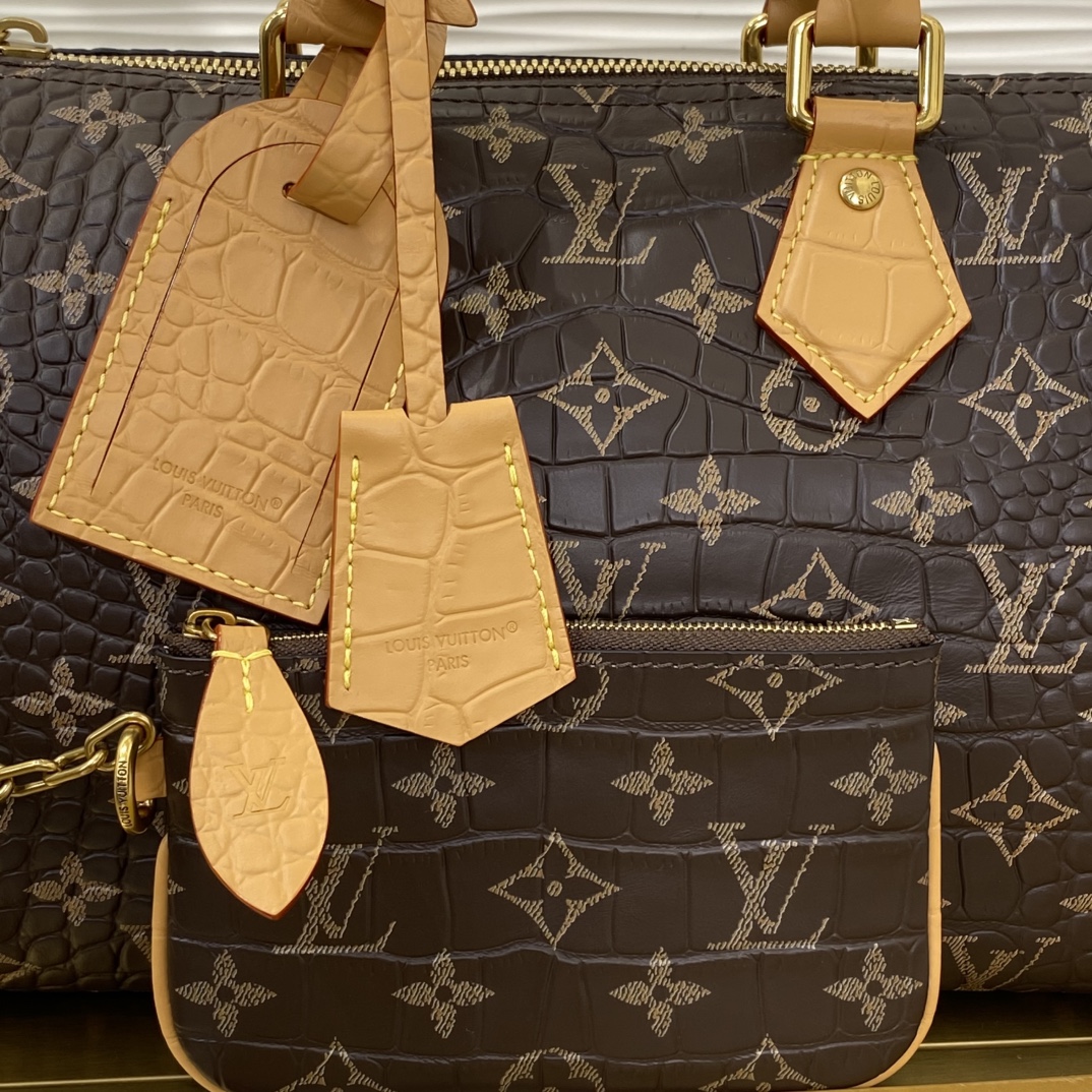 Louis Vuitton Speedy P9 Bandoulière 25 Crocodile Leather