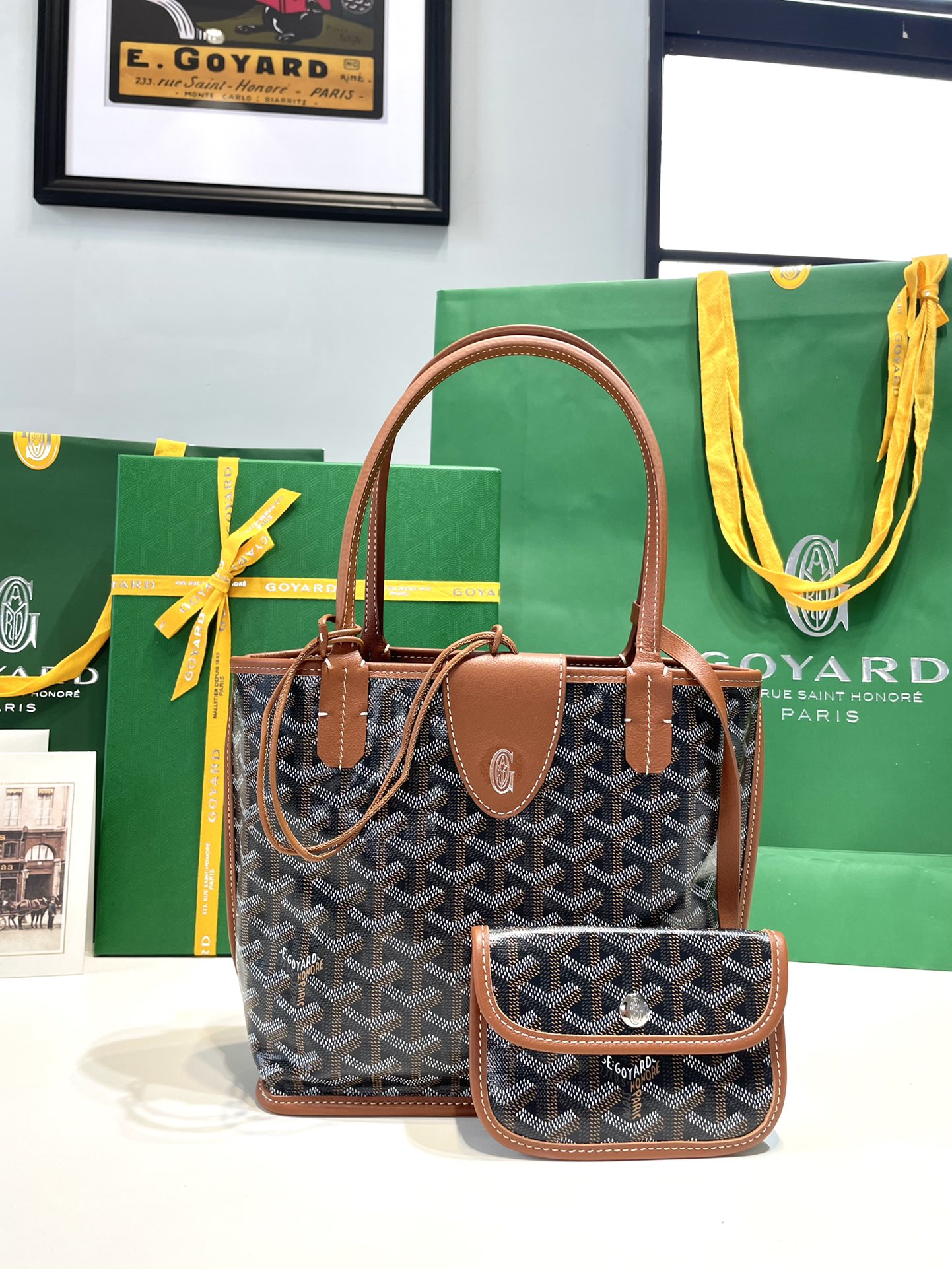 GOYARD Mini Anjou Tote