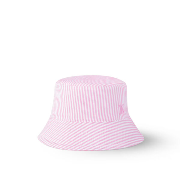 Louis Vuitton M5160M LV League Striped Bucket Hat