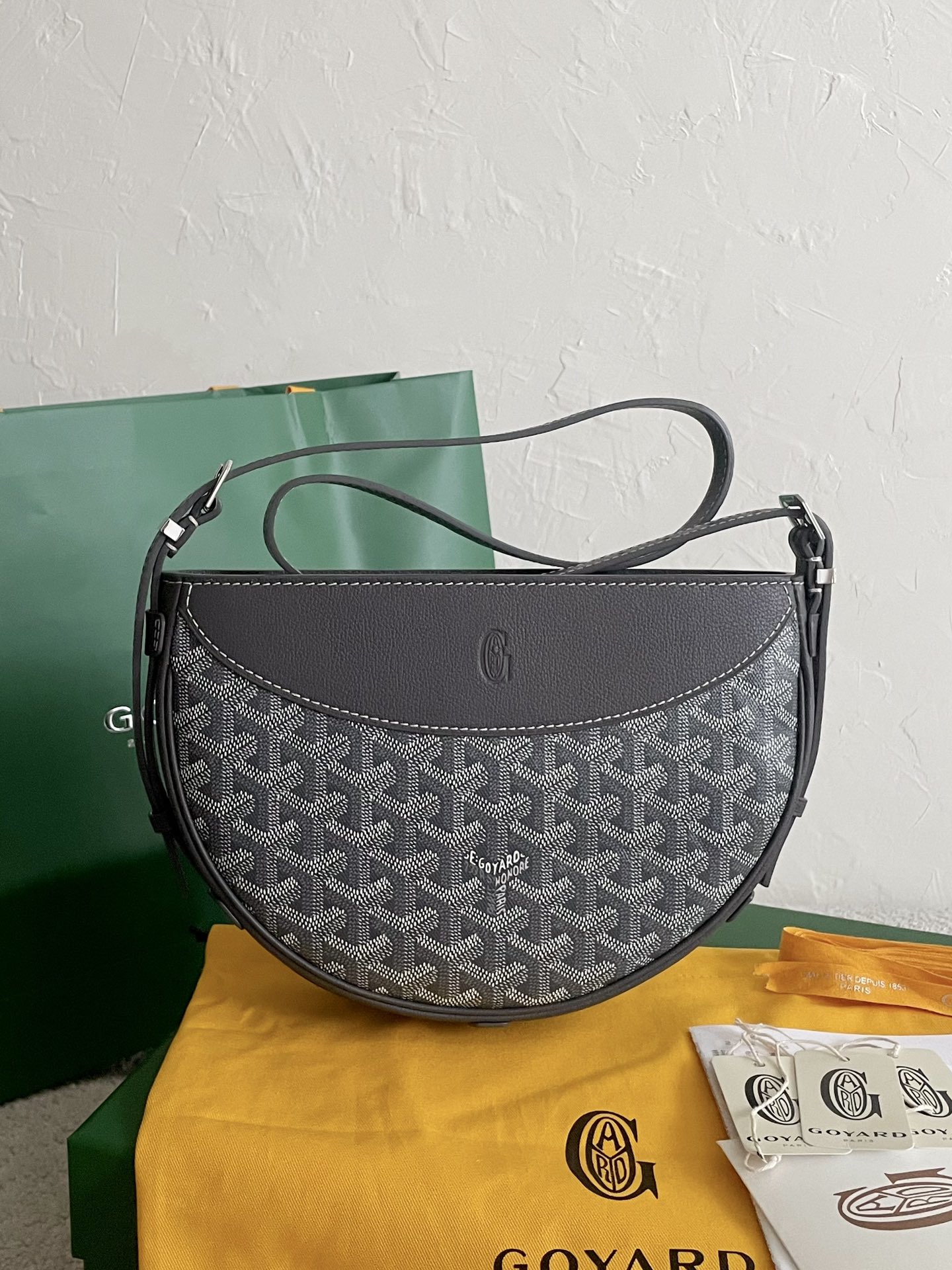 Goyard Hirondelle Bag in Grey 🩶