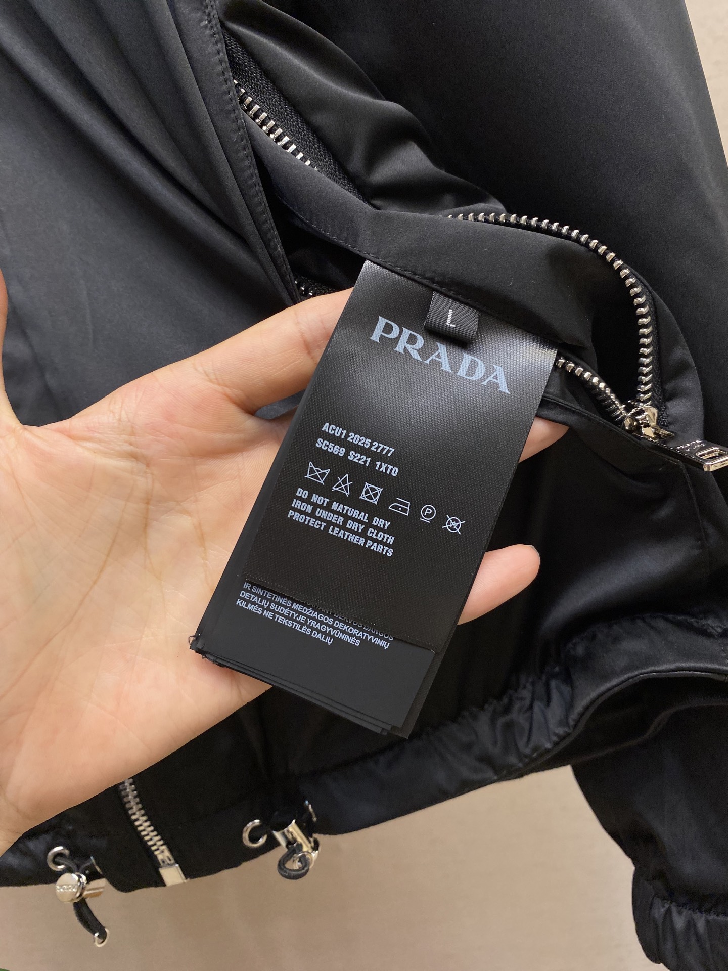 PRADA 2025 Reversible Premium Lambskin Jacket