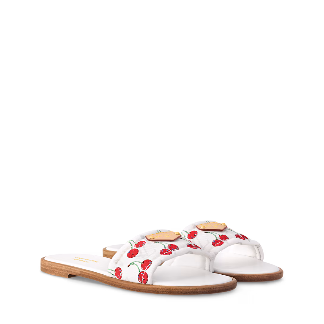 1AHM35 New LV x TM Lily Flat Mule