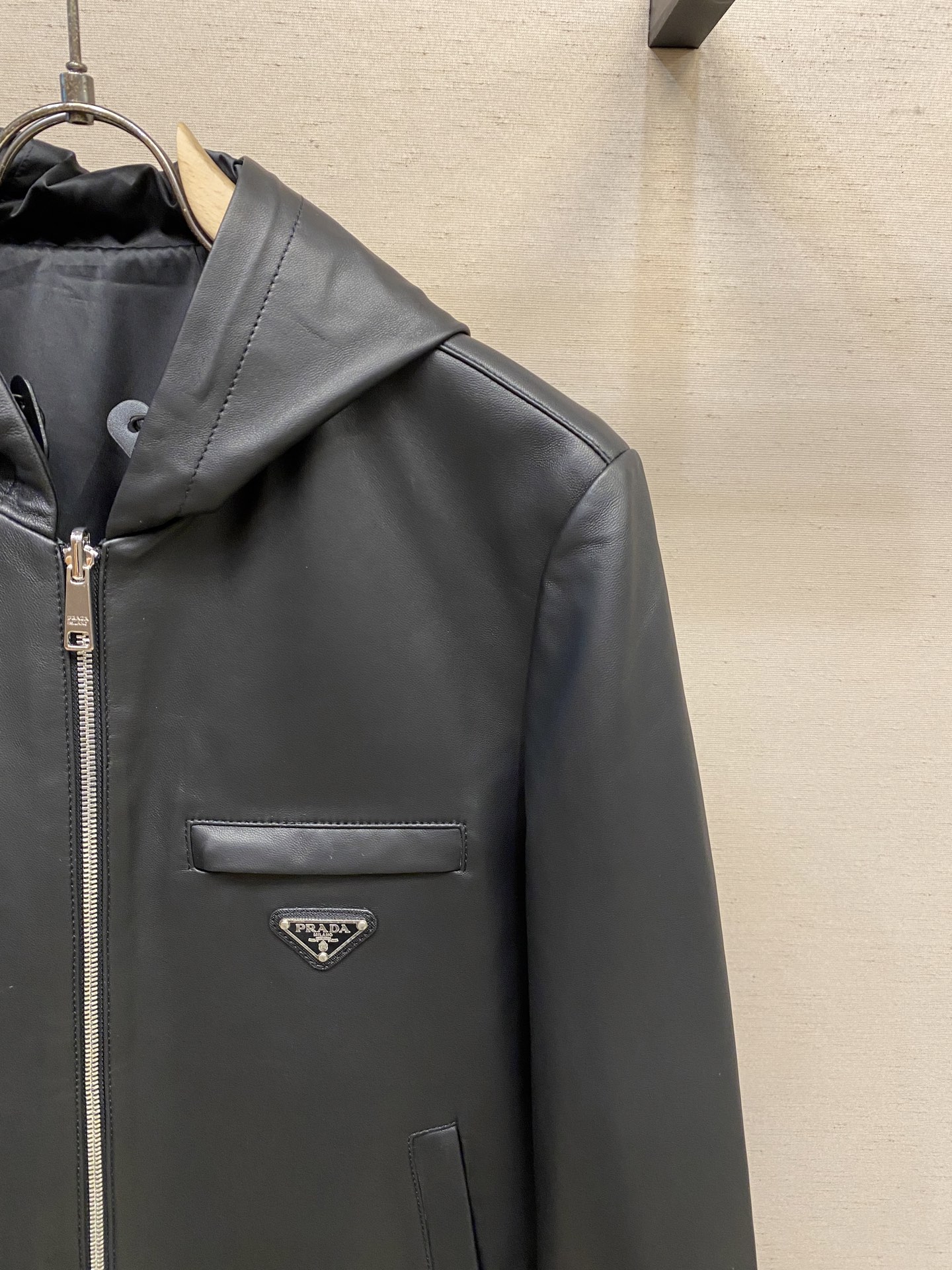 PRADA 2025 Reversible Premium Lambskin Jacket