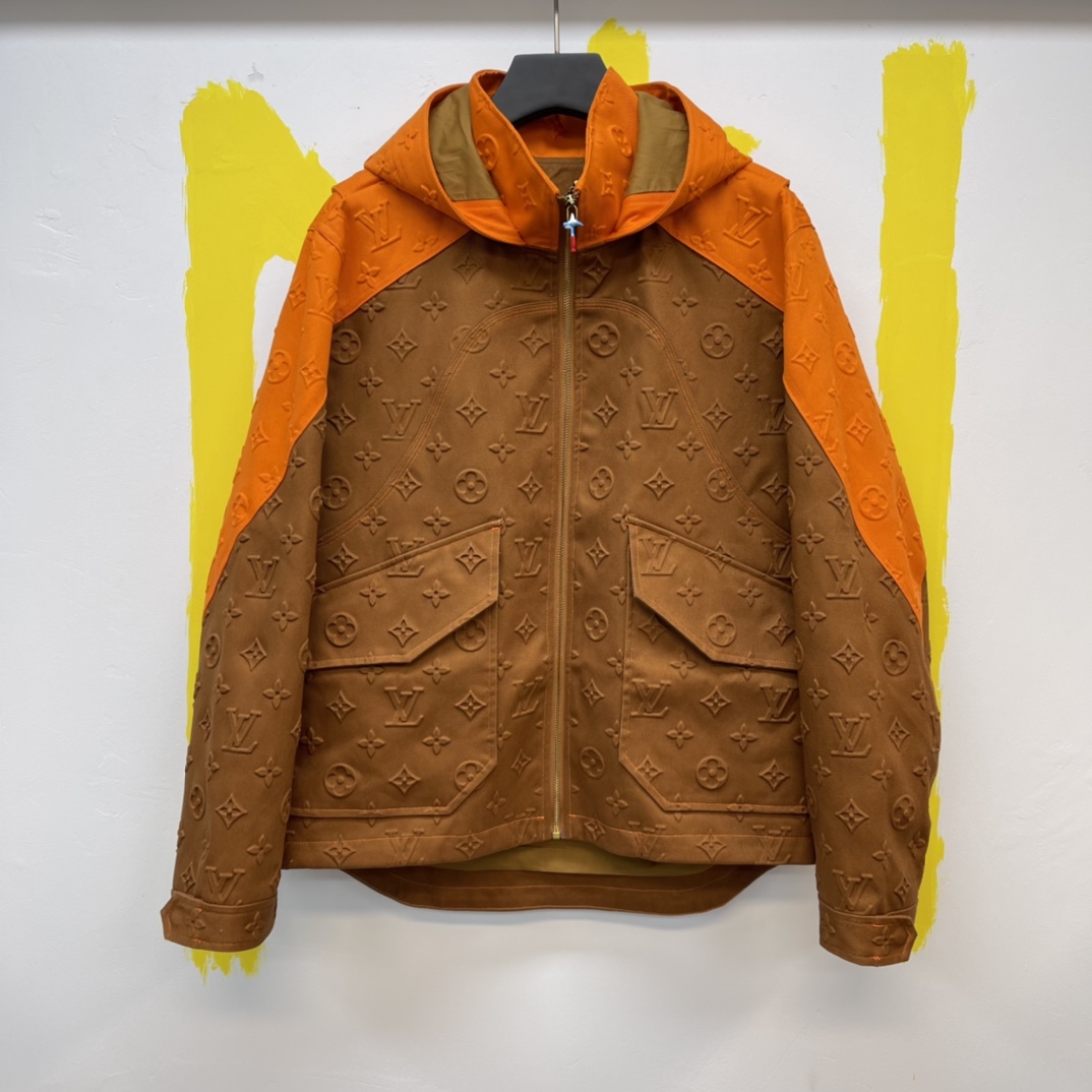 LV-Monogram cargo jacket