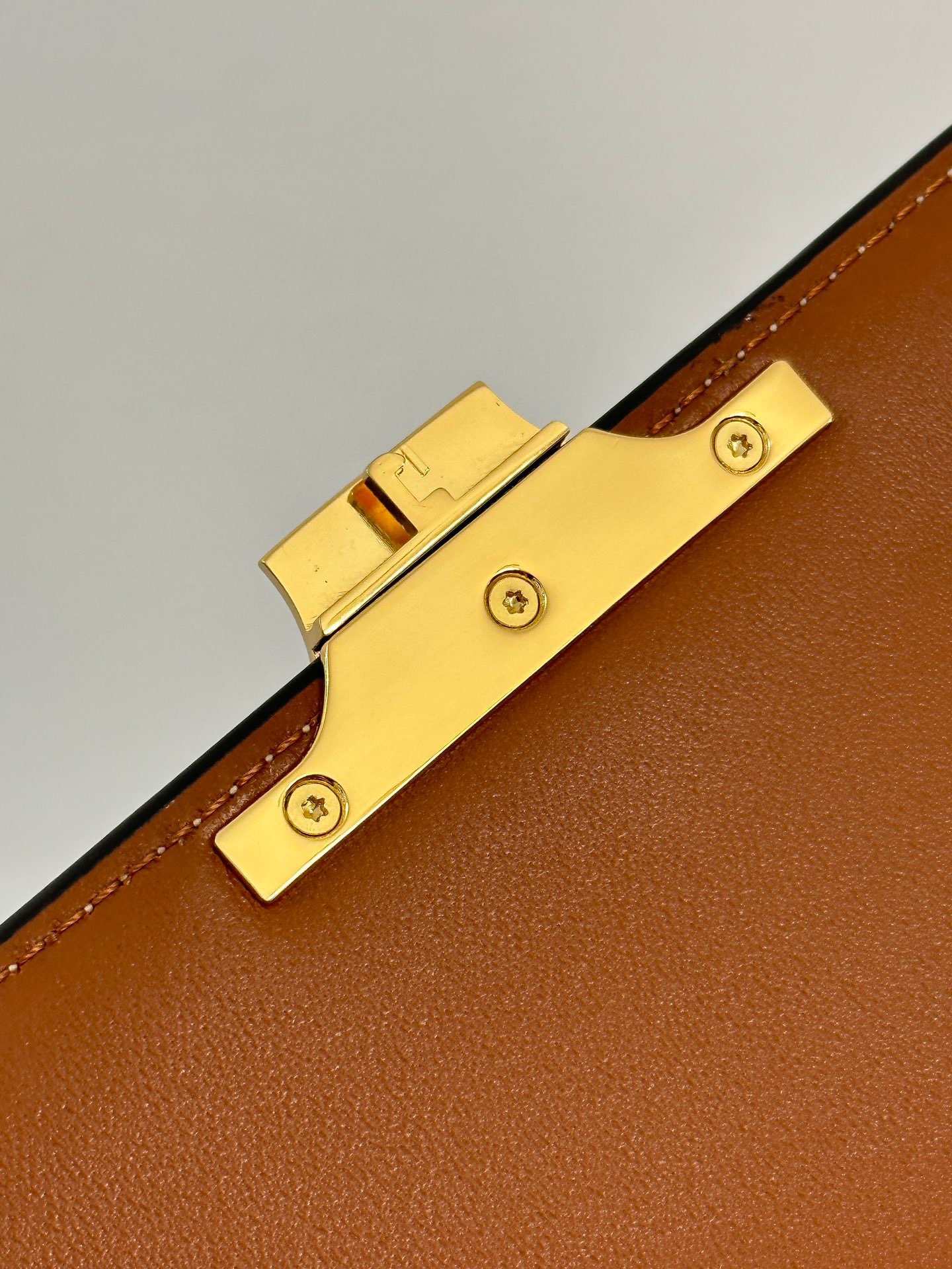 Celine Medium Triomphe Bag in Caramel