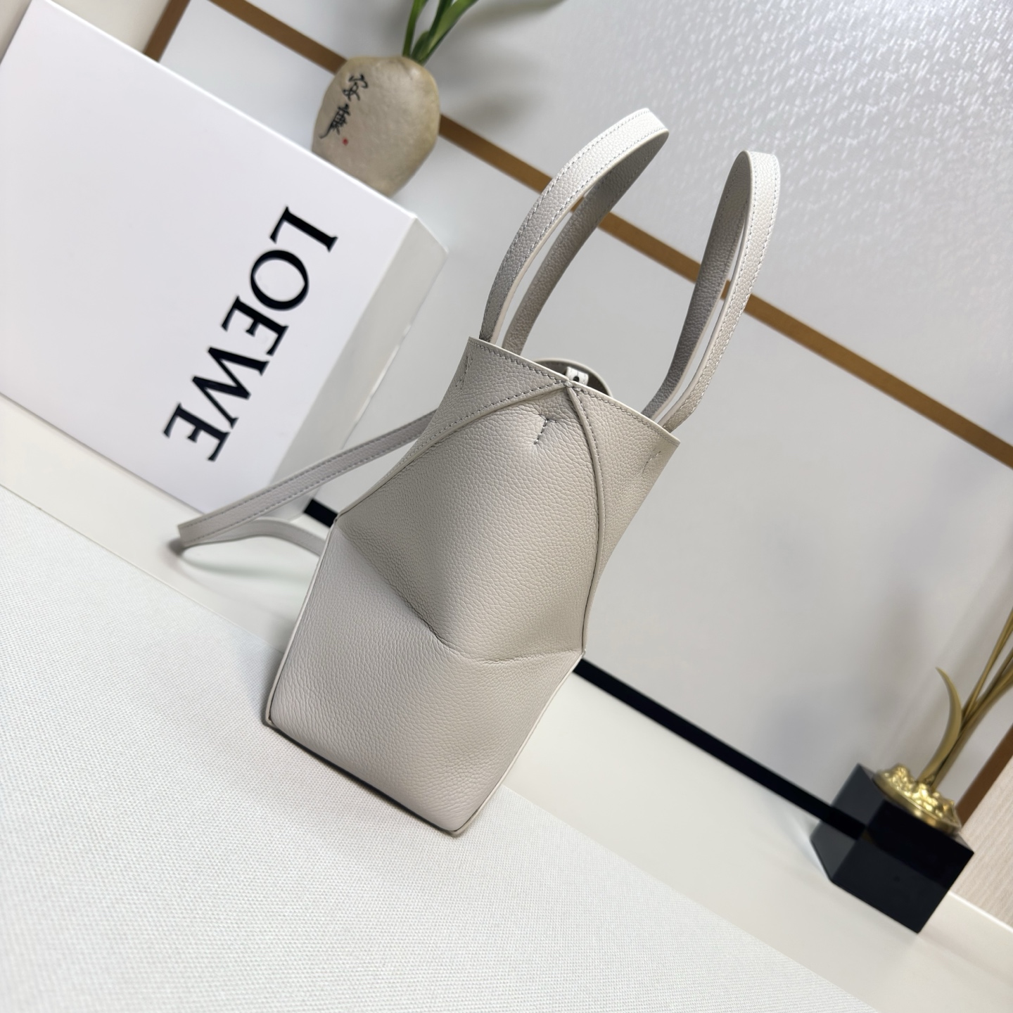 LOEWE Mini Puzzle Fold tote