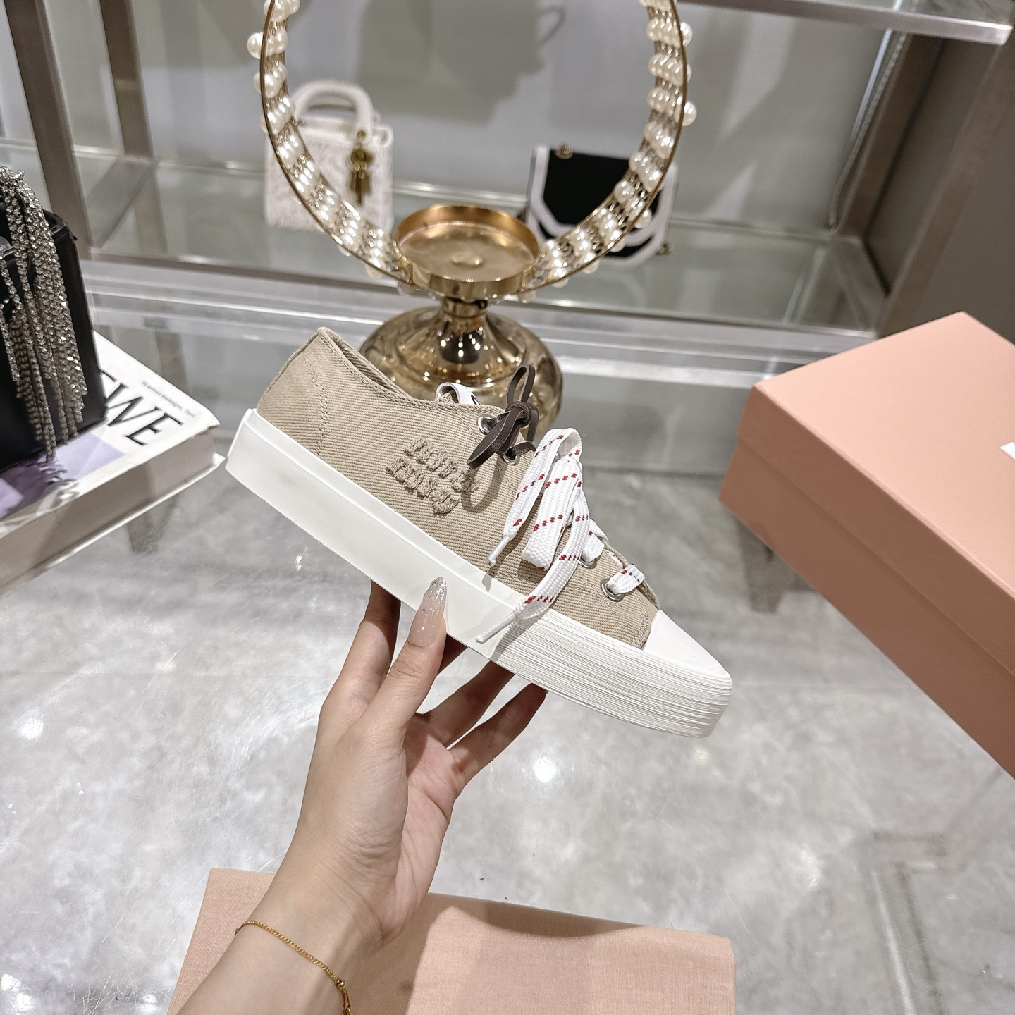 MIU MIU SS Retro Sneakers