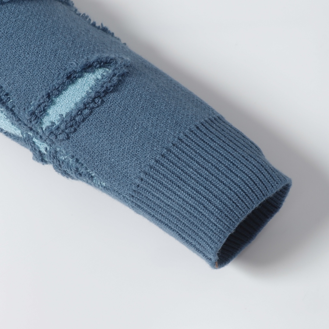 LV-crew neck jumper long sleeve sweater