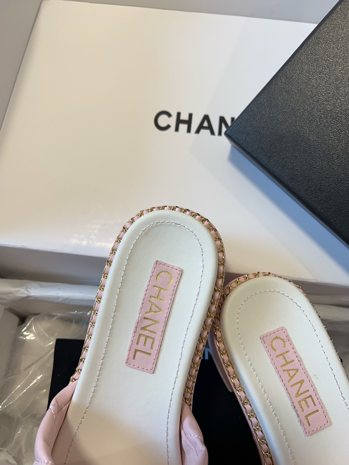 Chanel 25P Spring/Summer Lambskin Slides – New Arrival