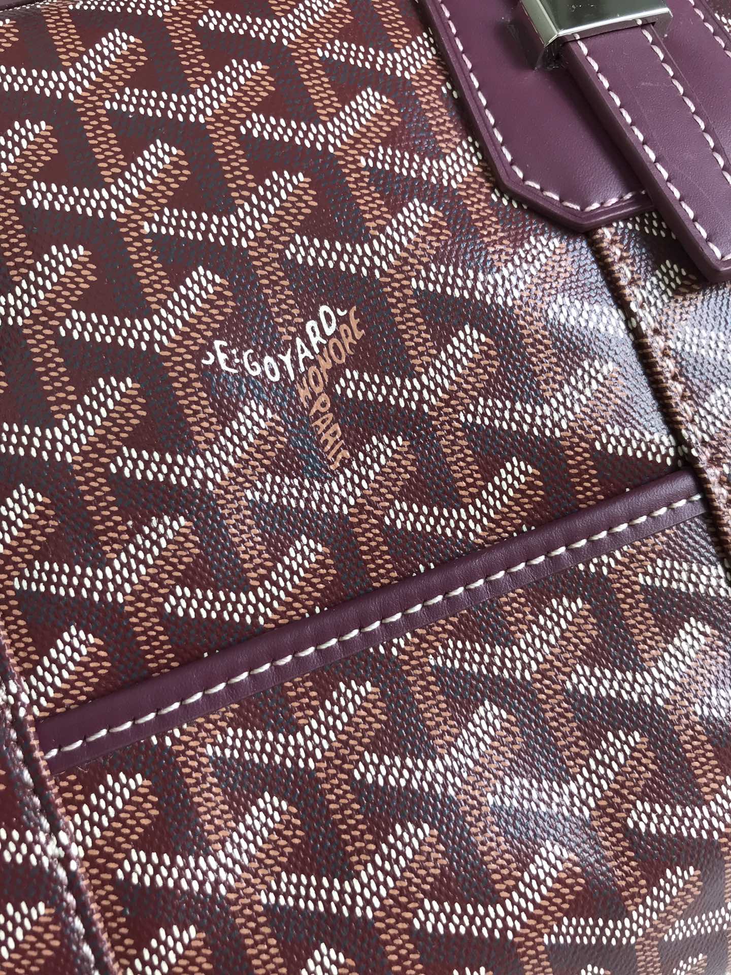 Goyard-Boeing Travel Bag (45 cm Length)