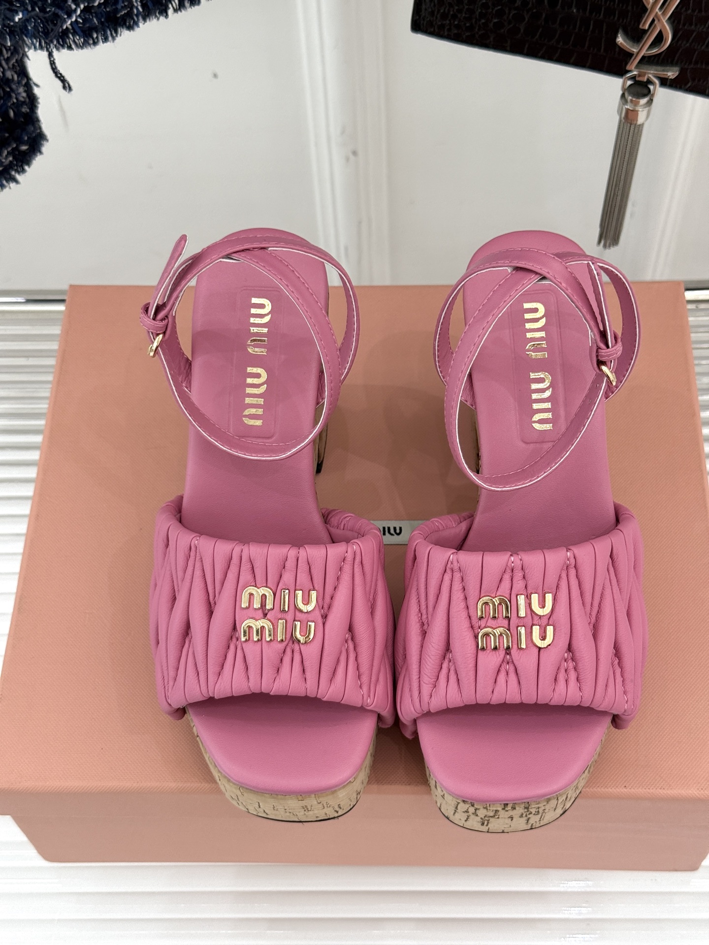 Miu Miu Spring-Summer Pleated Heels