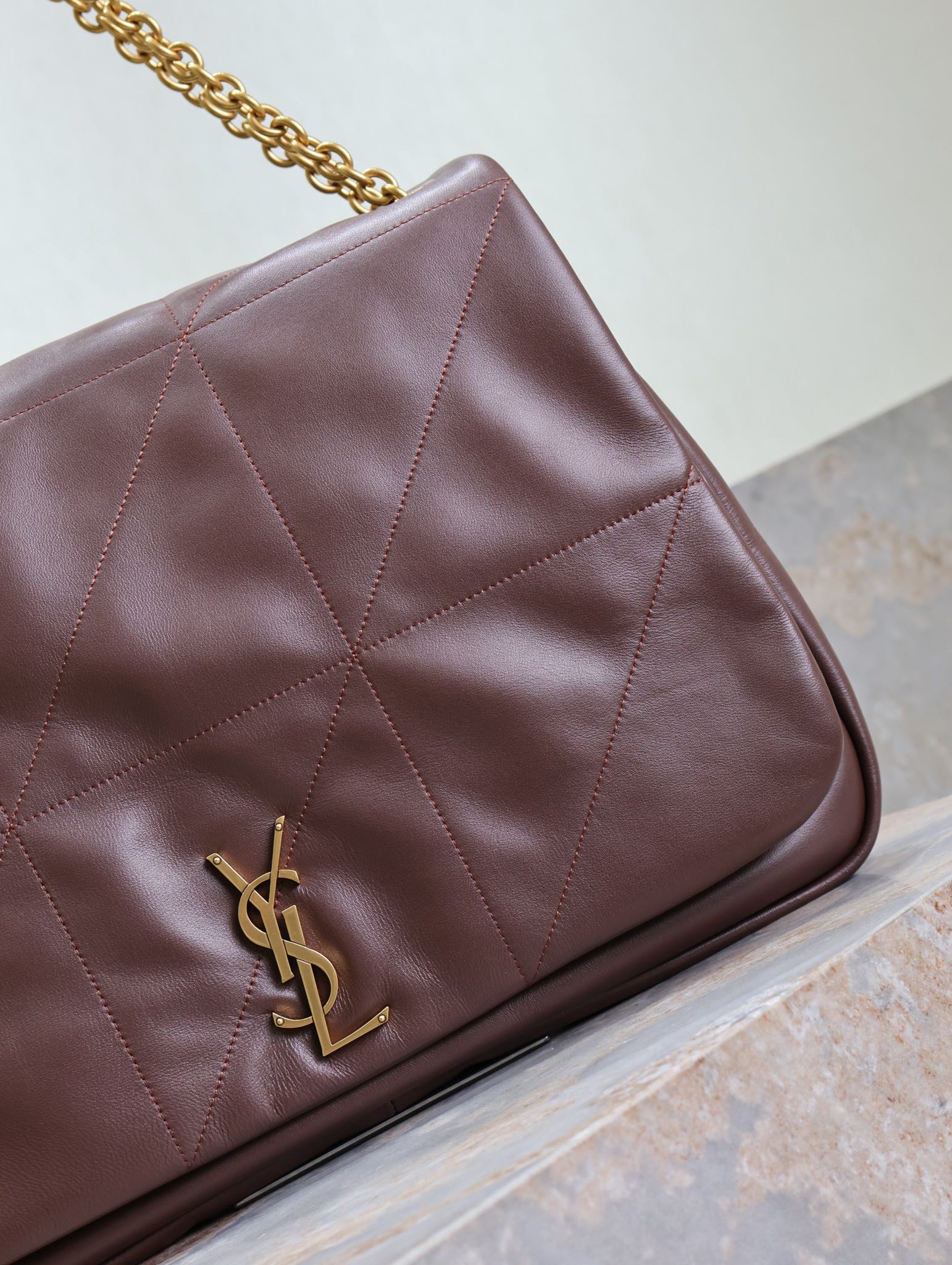 Brown JAMIE_ Sheepskin The new bag