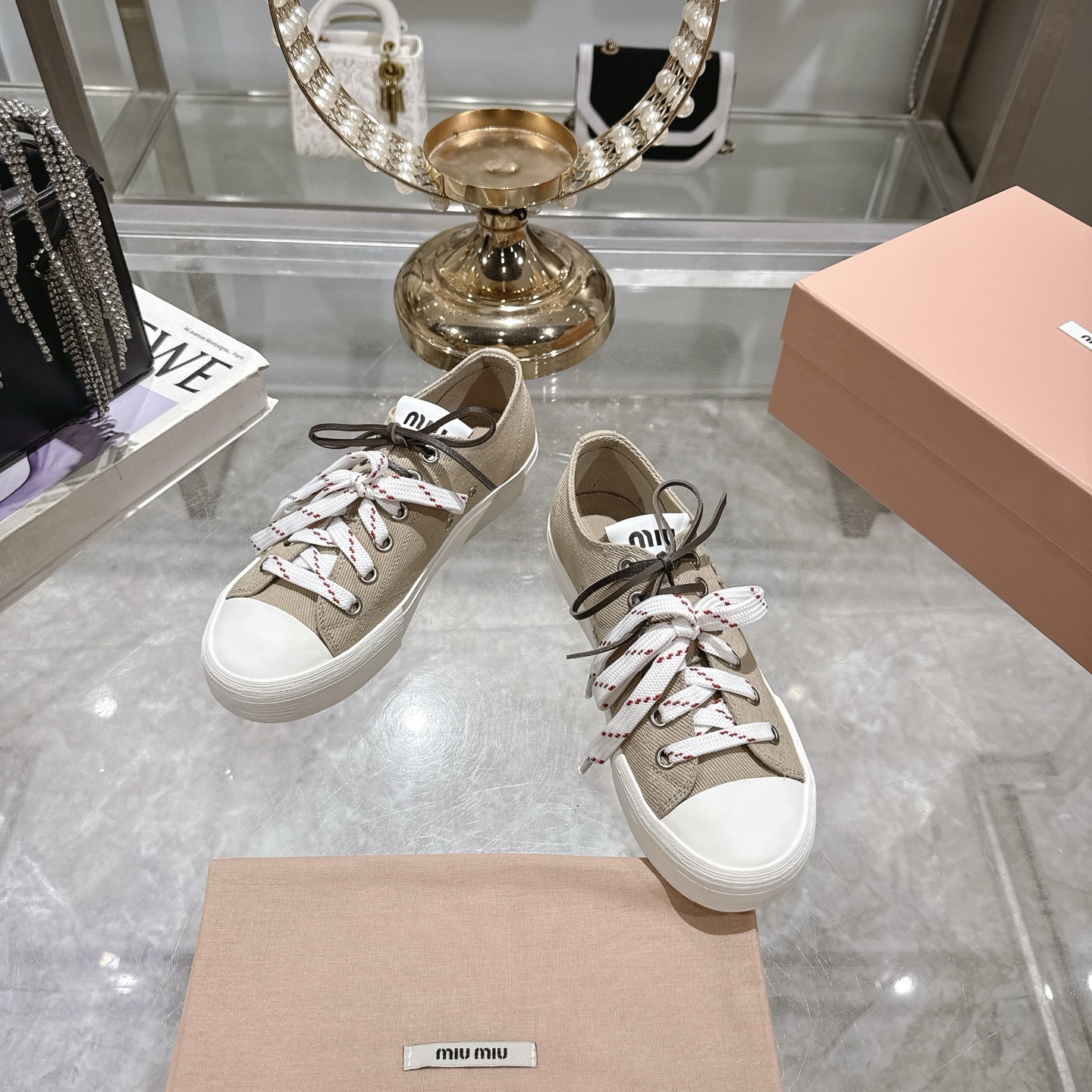 MIU MIU SS Retro Sneakers