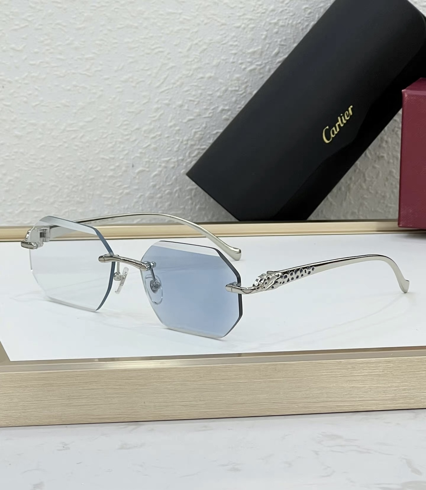 Cartier Rimless Photochromic Sunglasses