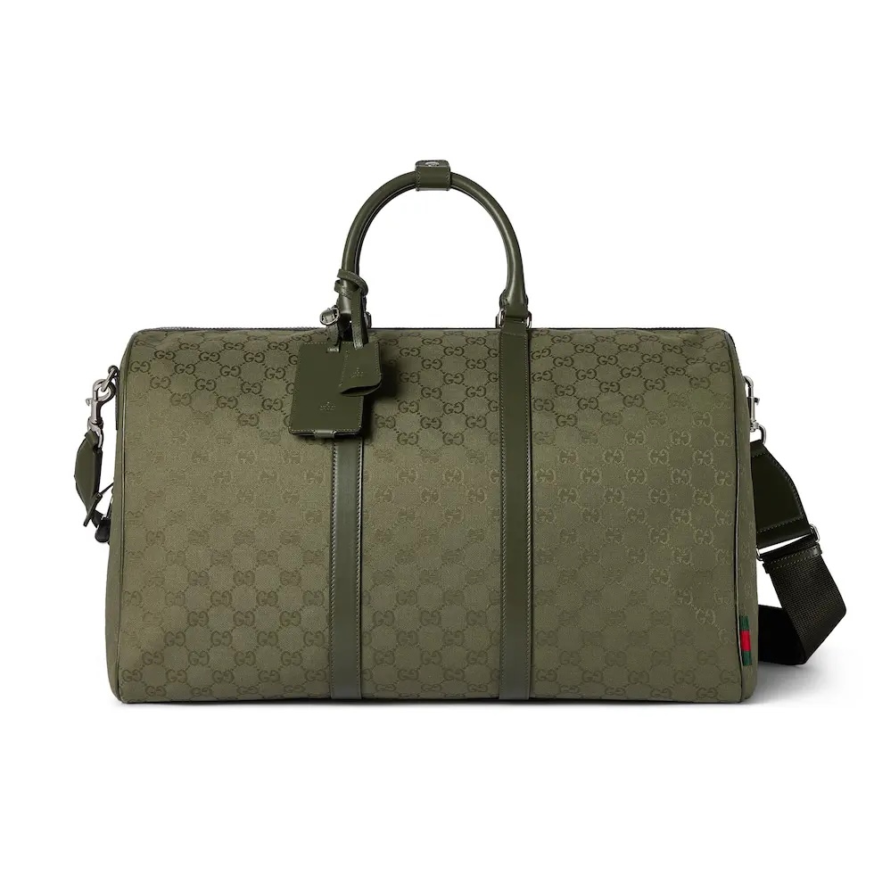 GUCCI GG canvas large duffle bag