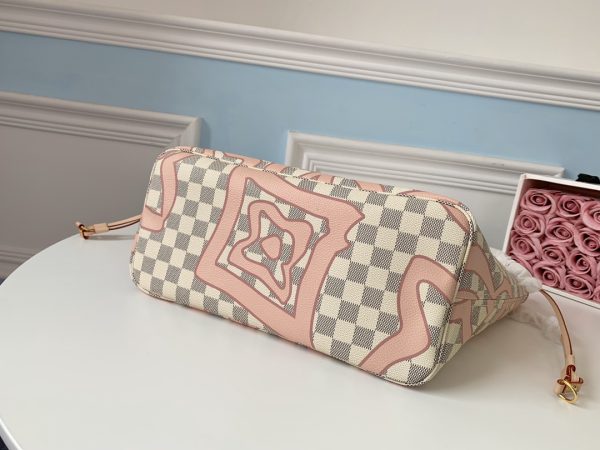 Louis Vuitton N41050 Damier Azur Tahitienne Neverfull MM