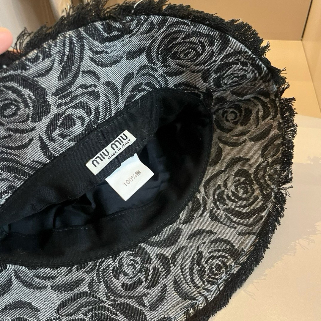 Miu Miu Denim Bucket Hat – Premium Custom Edition