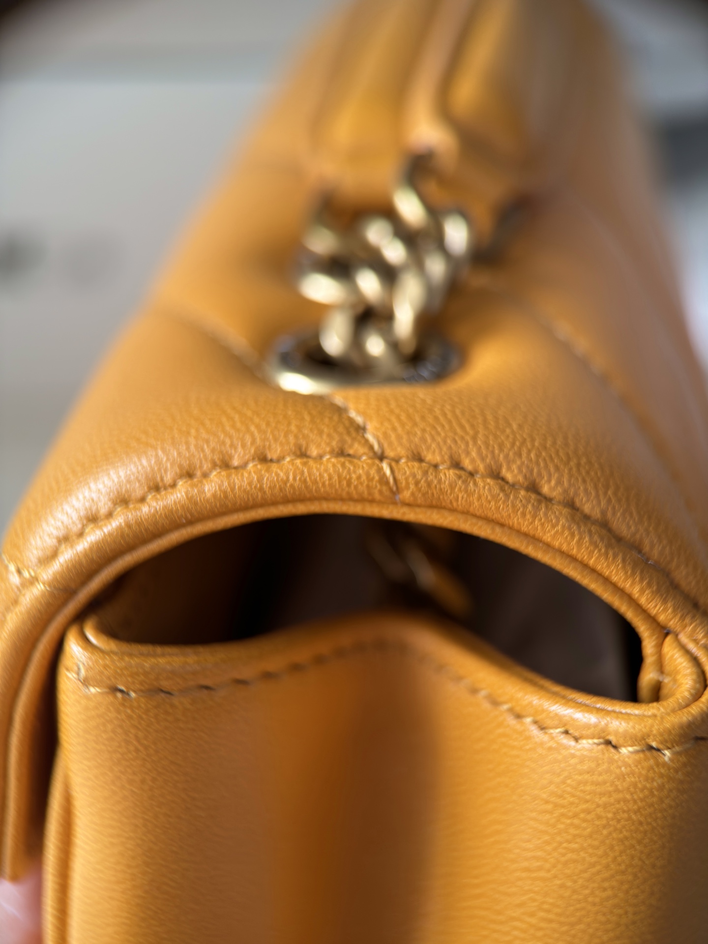 YSL-LOULOU medium in MATELASSÉ lambskin