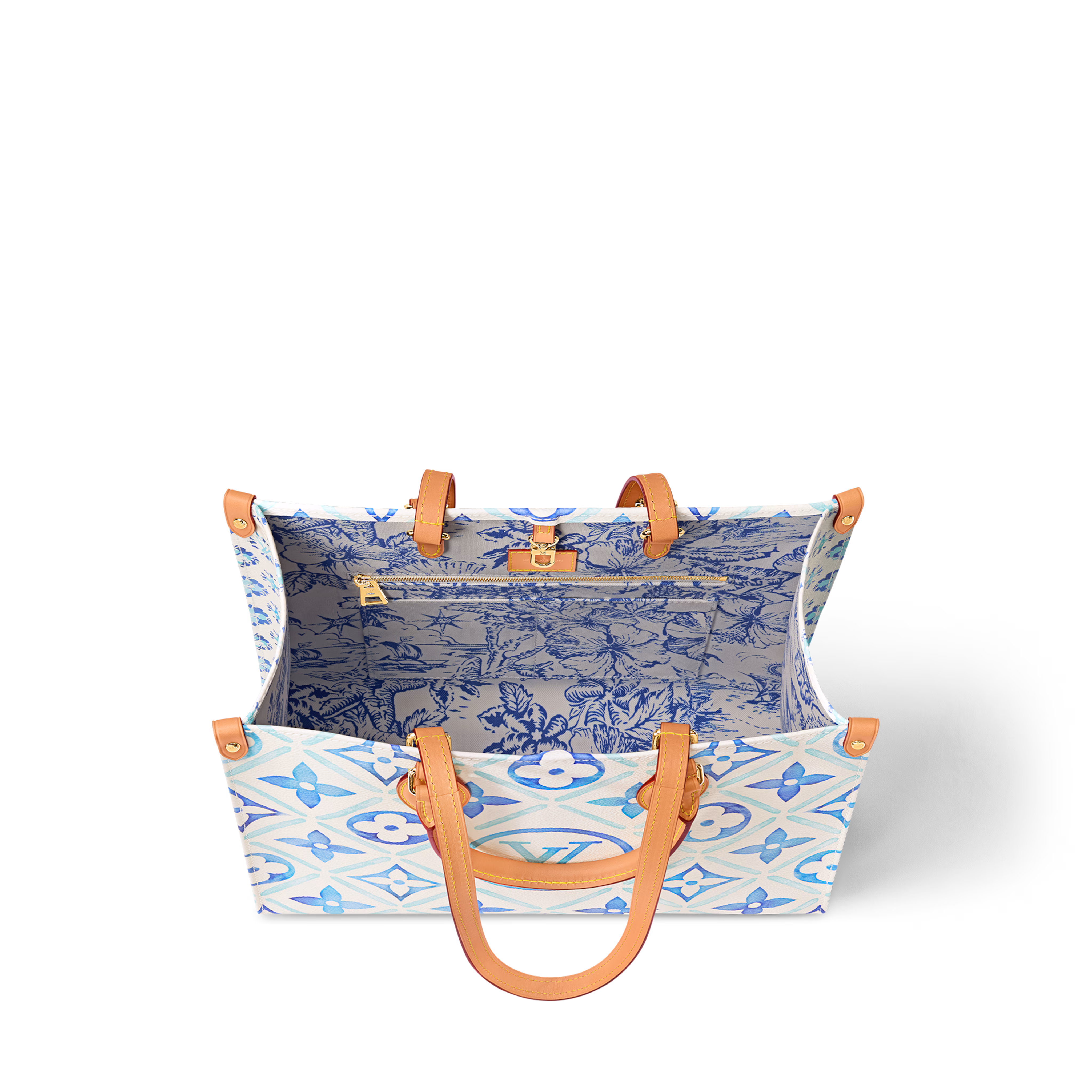Louis Vuitton M11262 OnTheGo MM Lagoon Blue