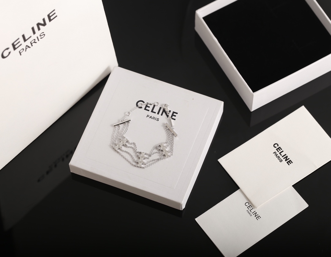 C*eline Triumphal Arch bracelet