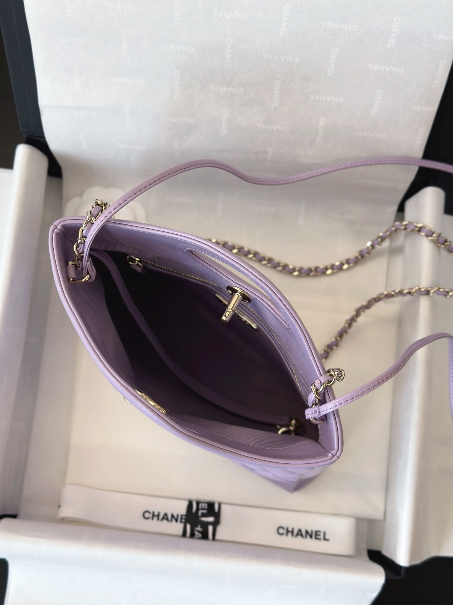 CHANEL 24C New Lilac Mini 31 Bag