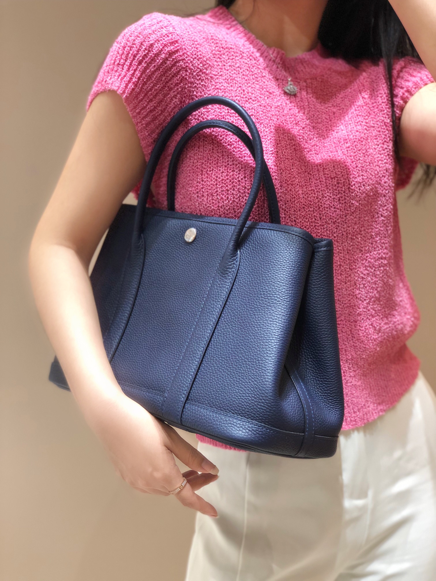 Hermès garden party-deep blue