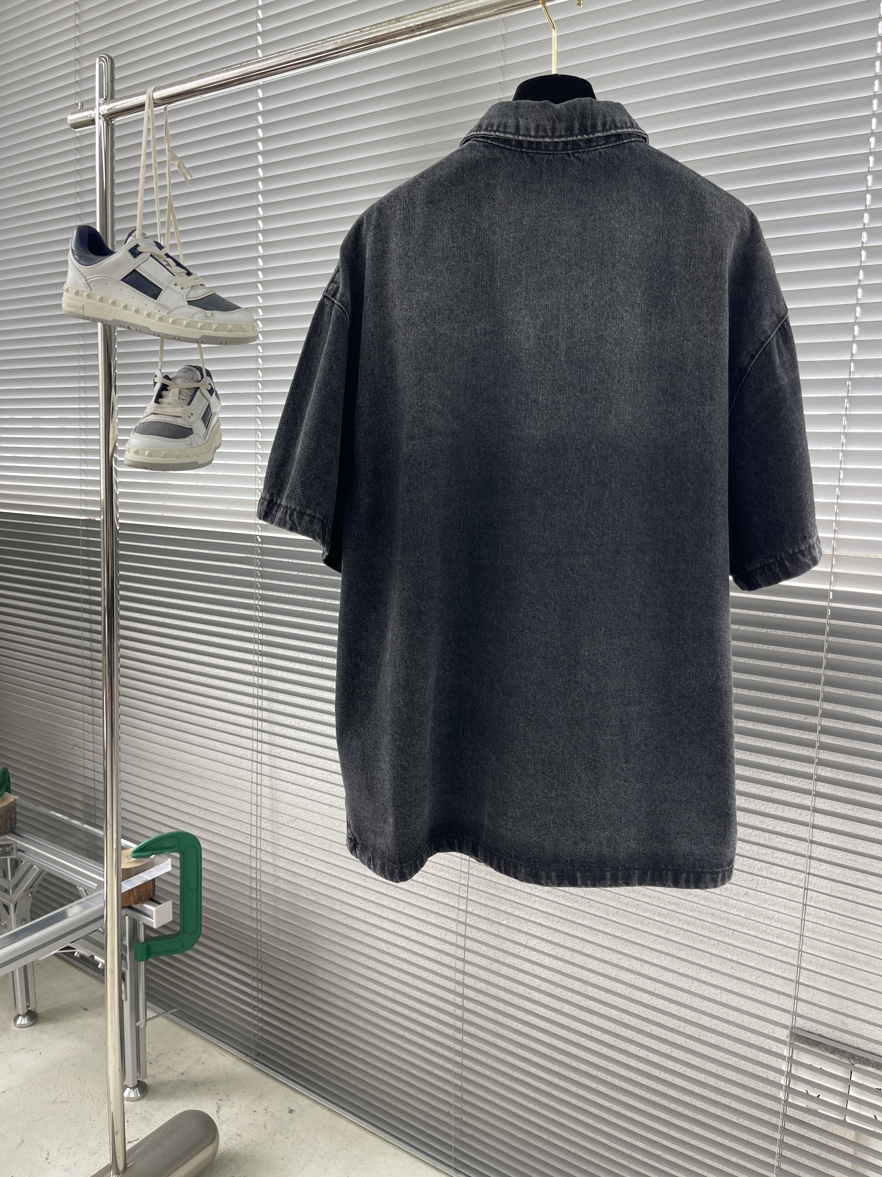 PRADA Logo Denim Shirt