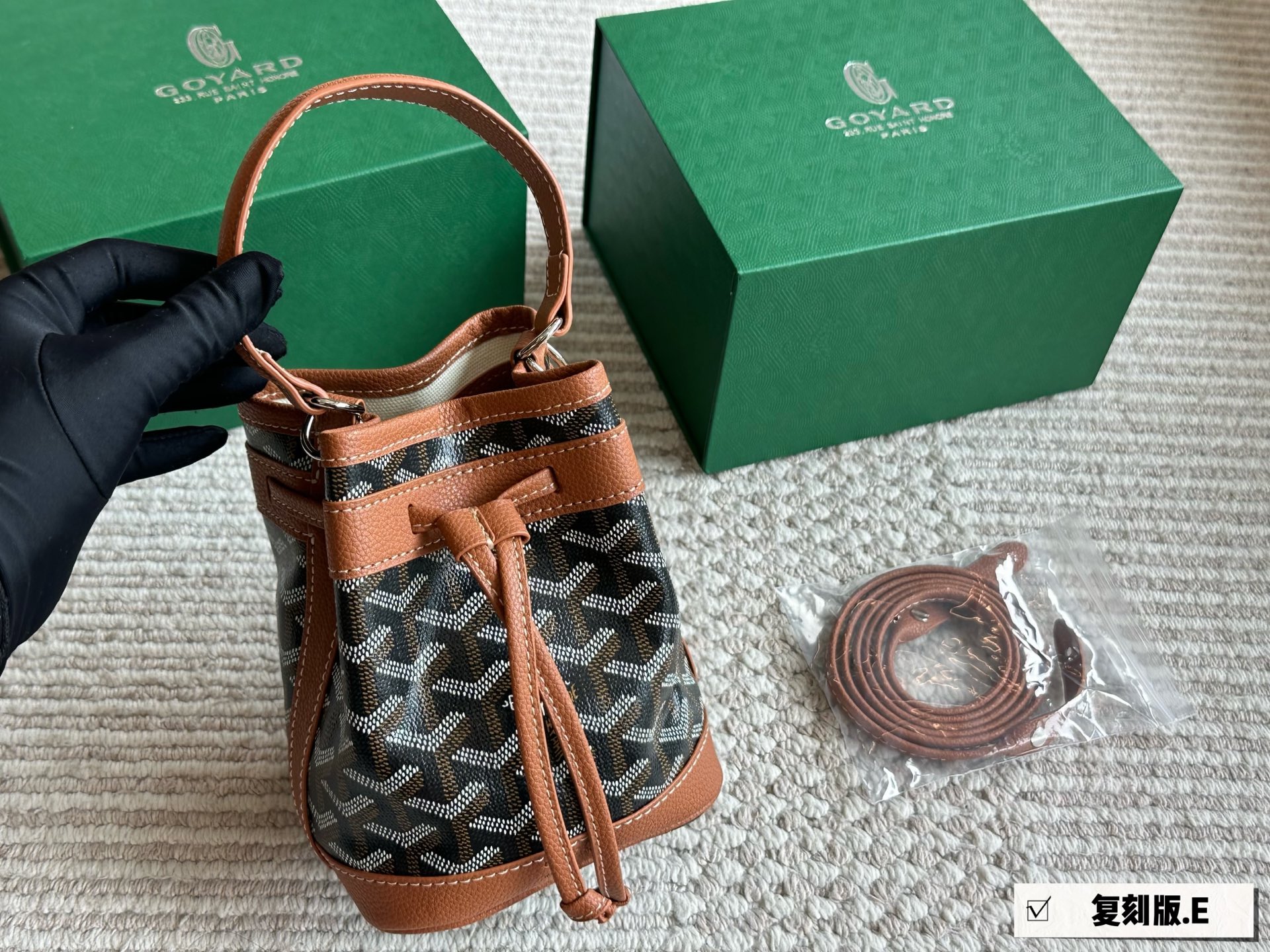 Goyard Petit Flot Mini bucket bag