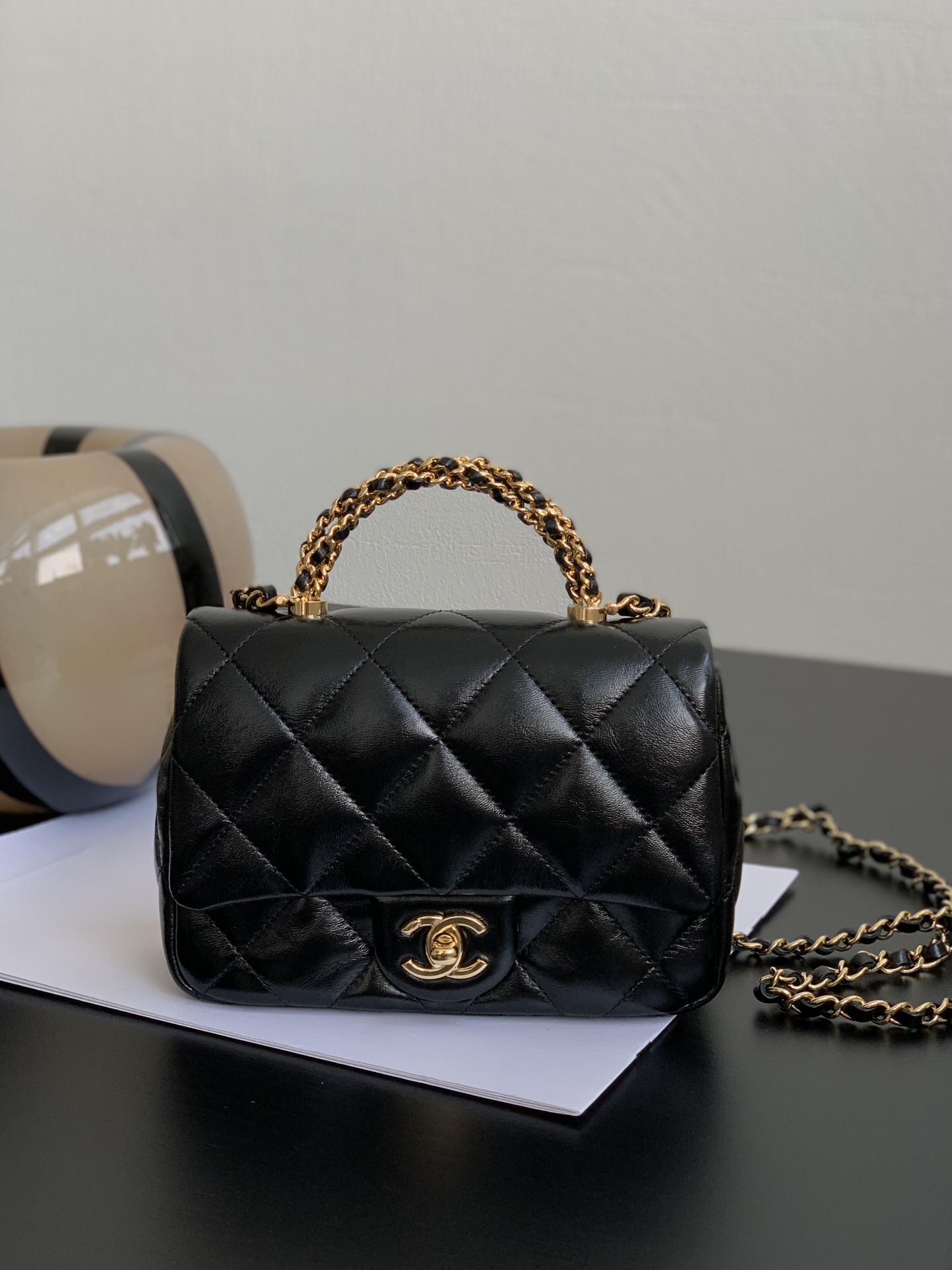 Chanel Handle Flap Bag