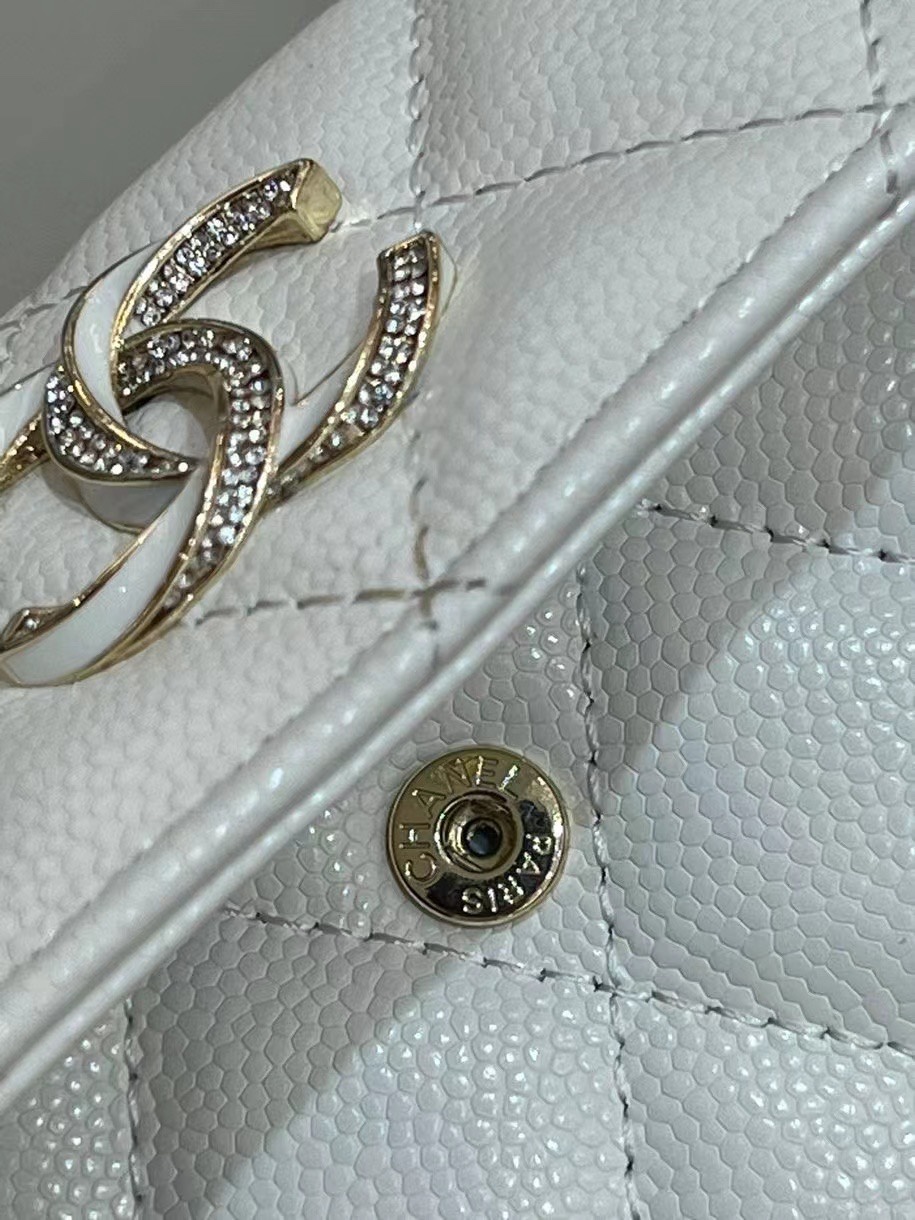 Ohanel 23S new clamshell card bag-White