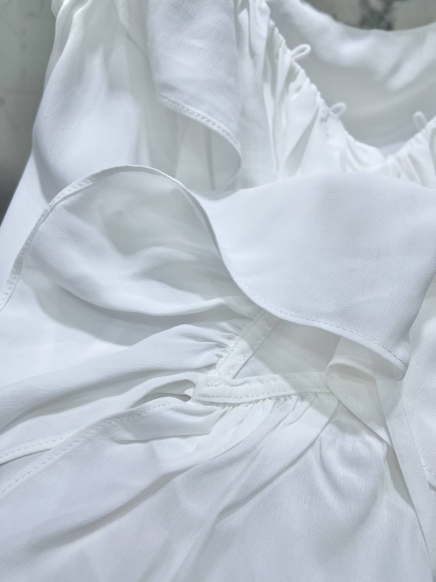 SAINT LAUREN Women's Ruffled Blouse