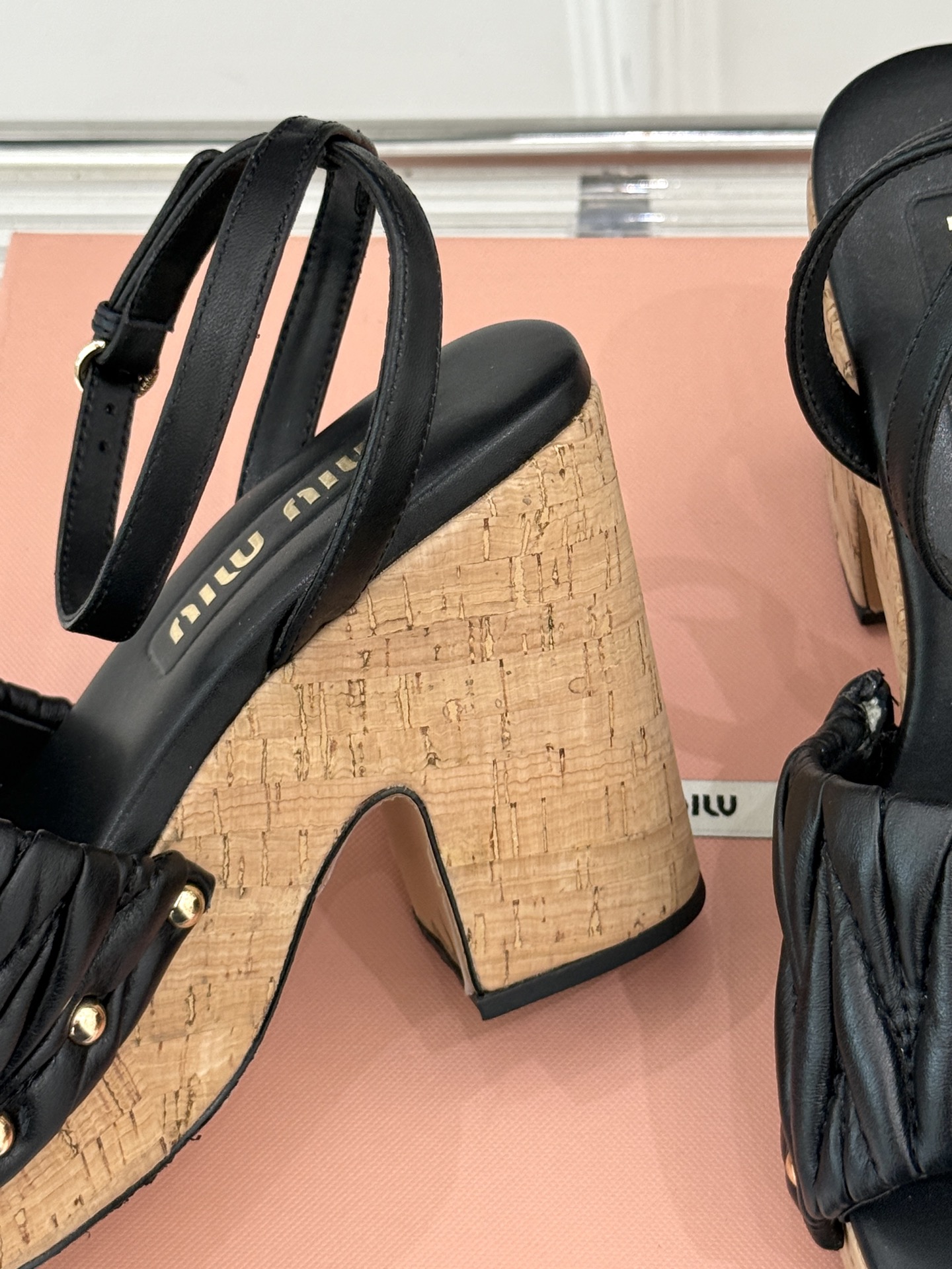 Miu Miu Spring-Summer Pleated Heels