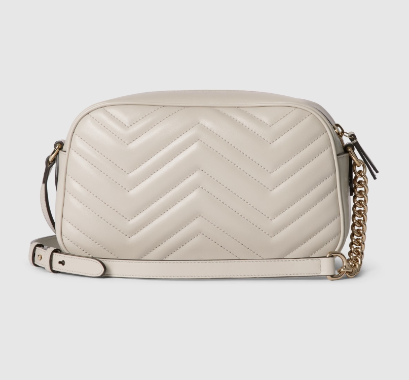 GG MARMONT SMALL SHOULDER BAG-White-798715