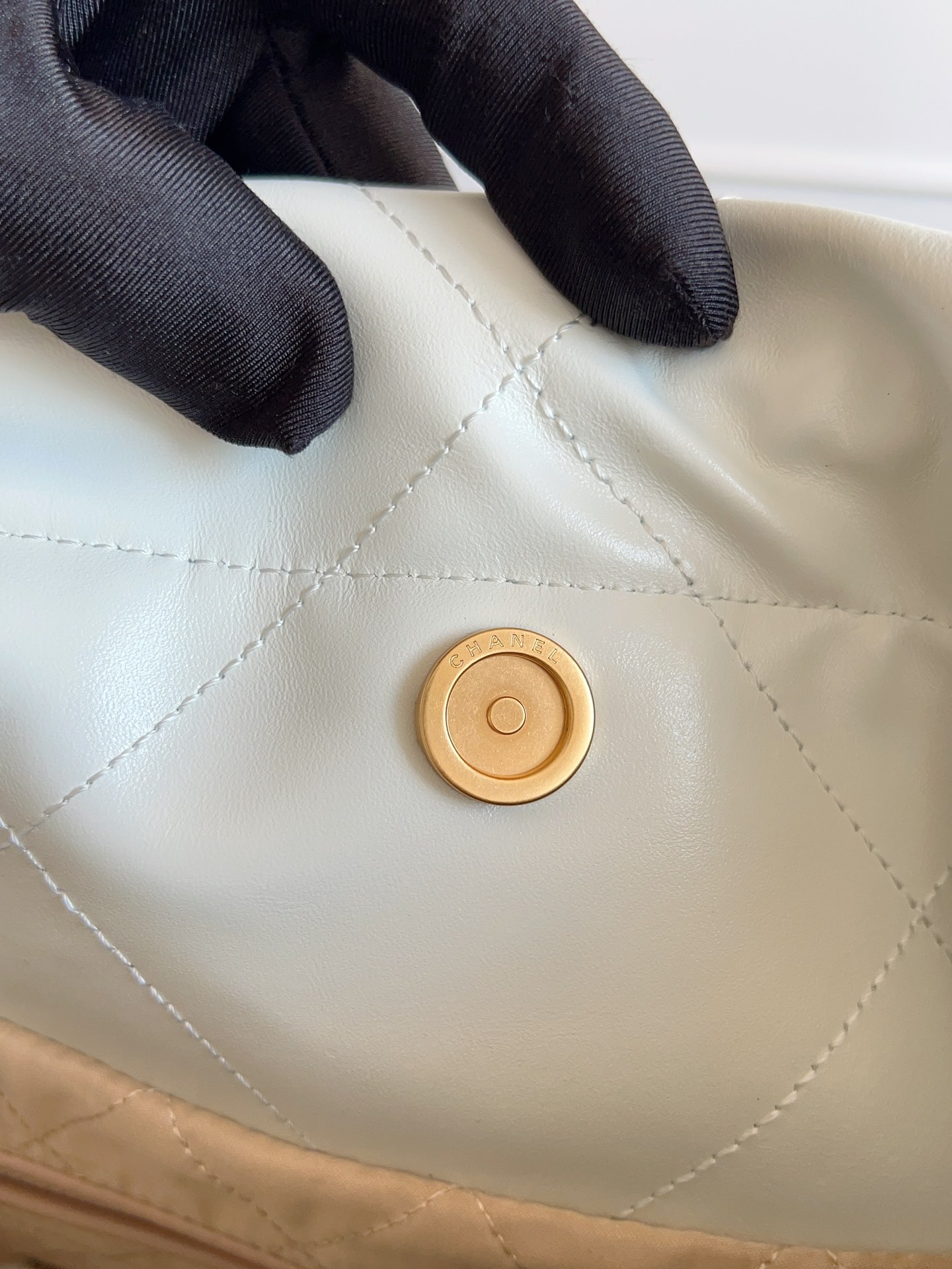 Chanel 22 Bag -White