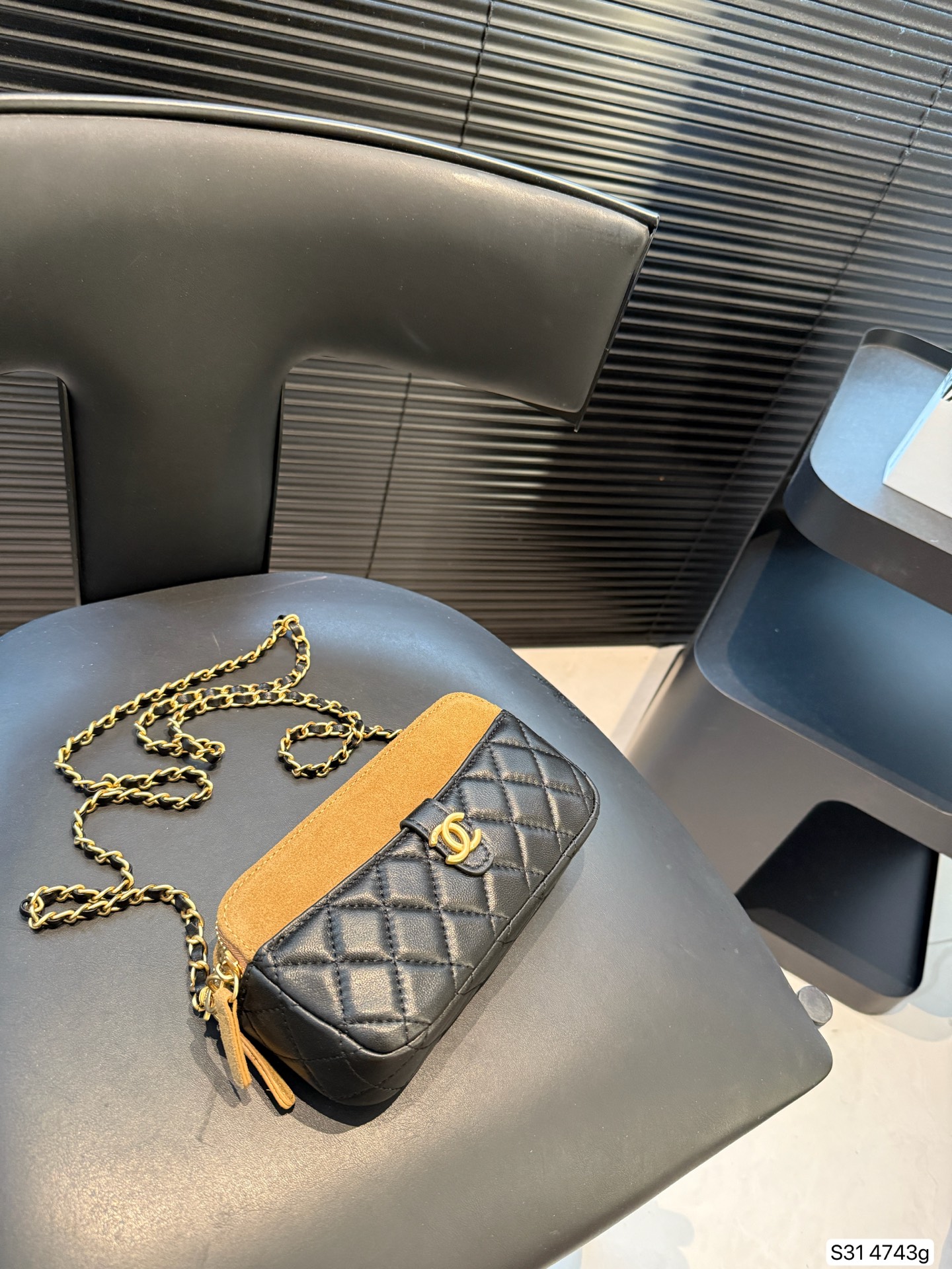 Chanel Suede & Lambskin Phone Bag