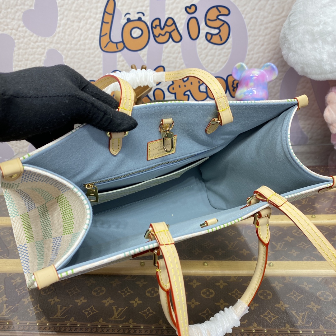 Louis Vuitton N40518 OnTheGo MM Pistachio