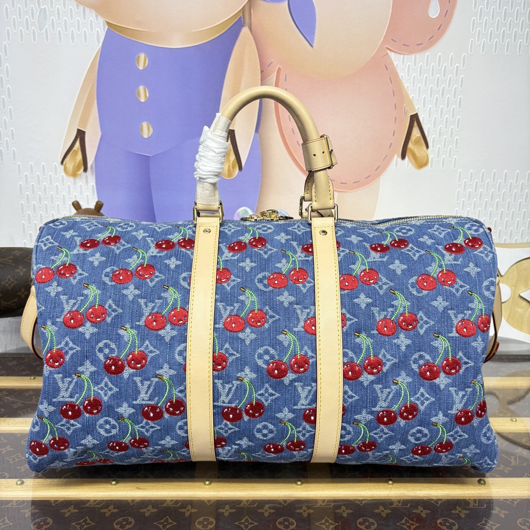 M13875 New LV x TM Keepall Bandoulière 45